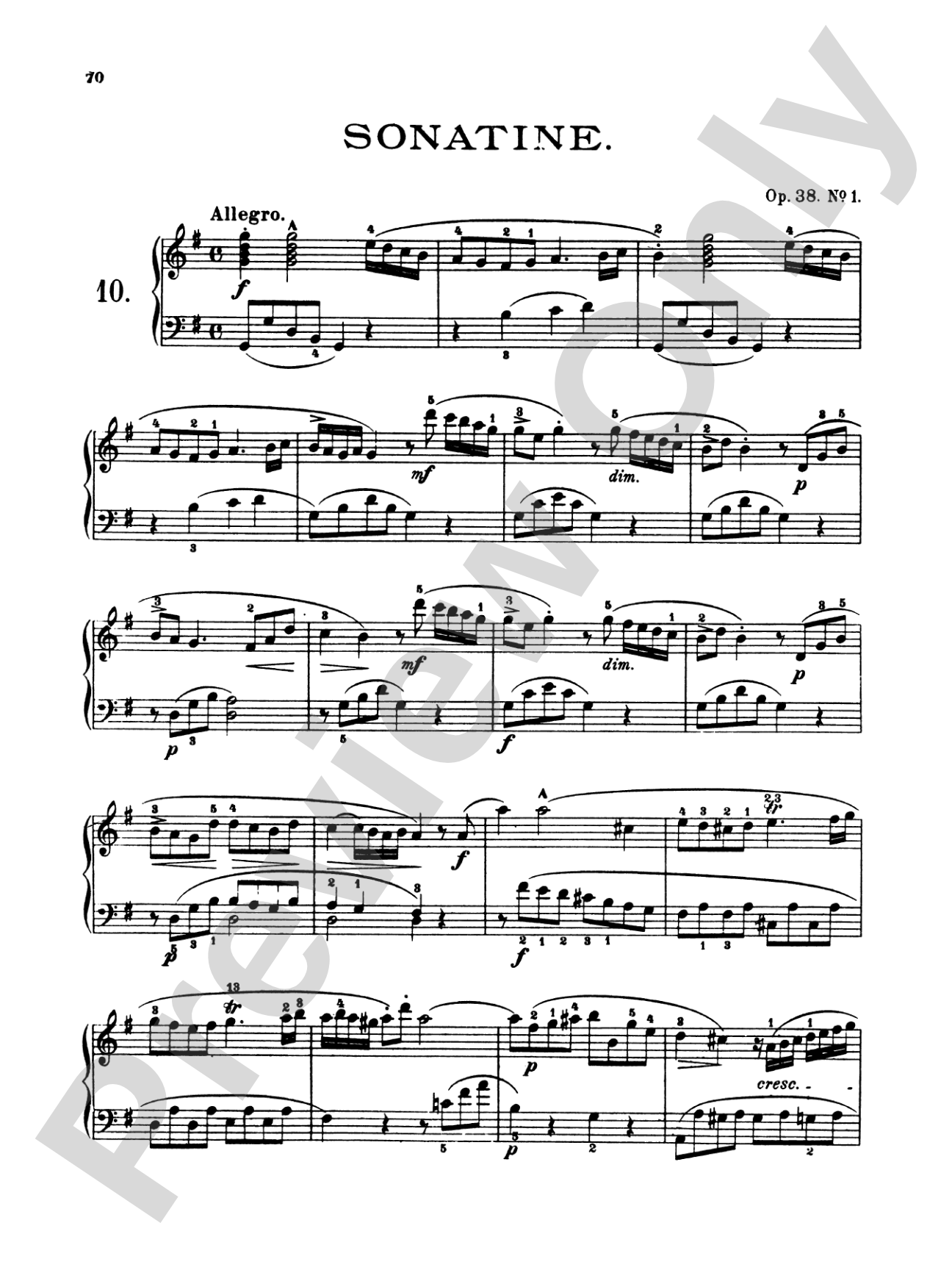 Clementi: Twelve Sonatinas