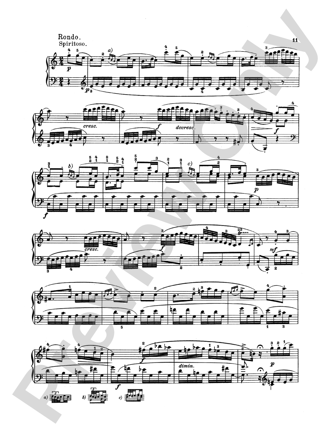 Clementi: Seven Sonatas (Volume I): Piano Book