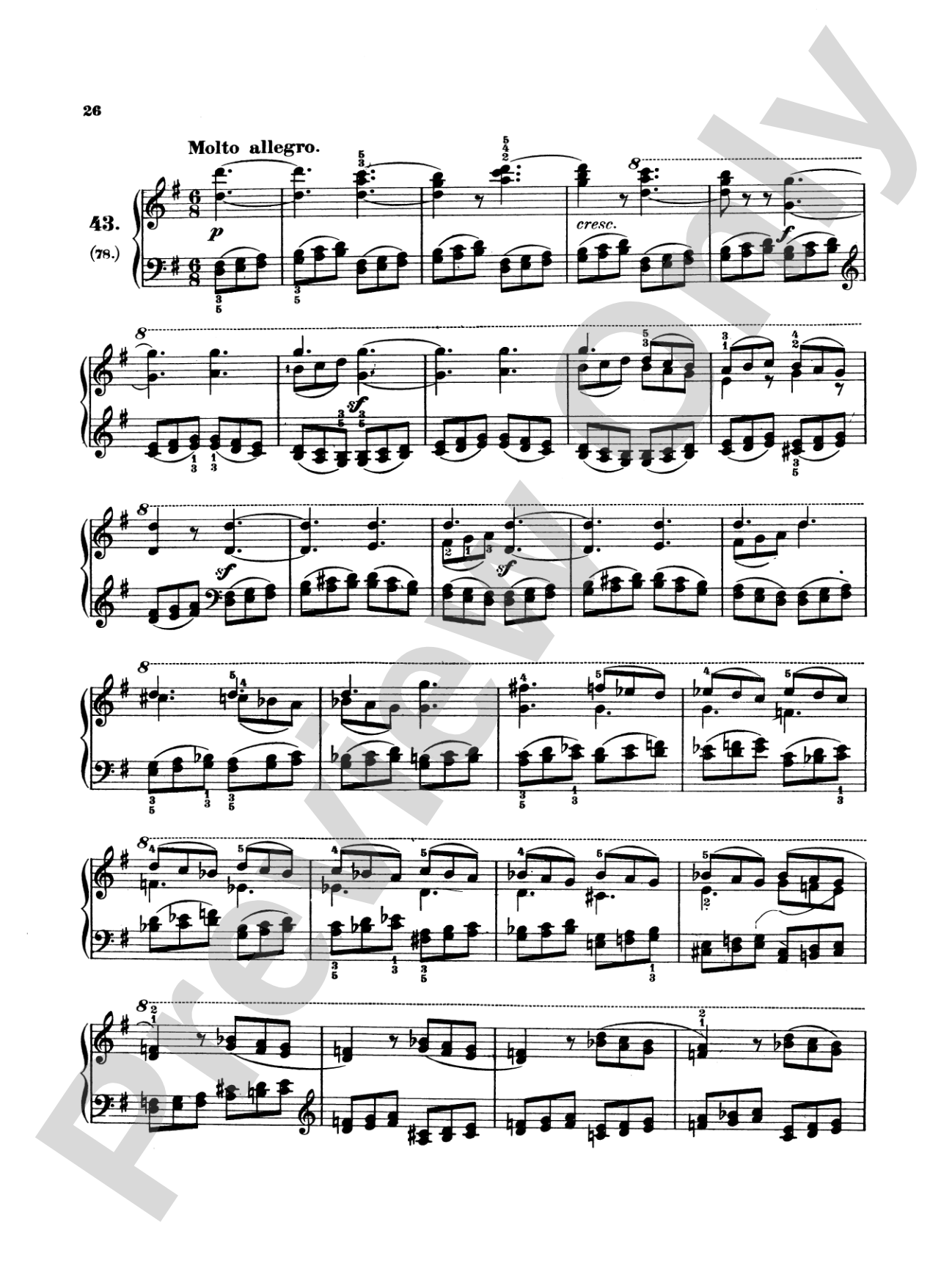 Clementi: Gradus ad Parnassum (Volume II)