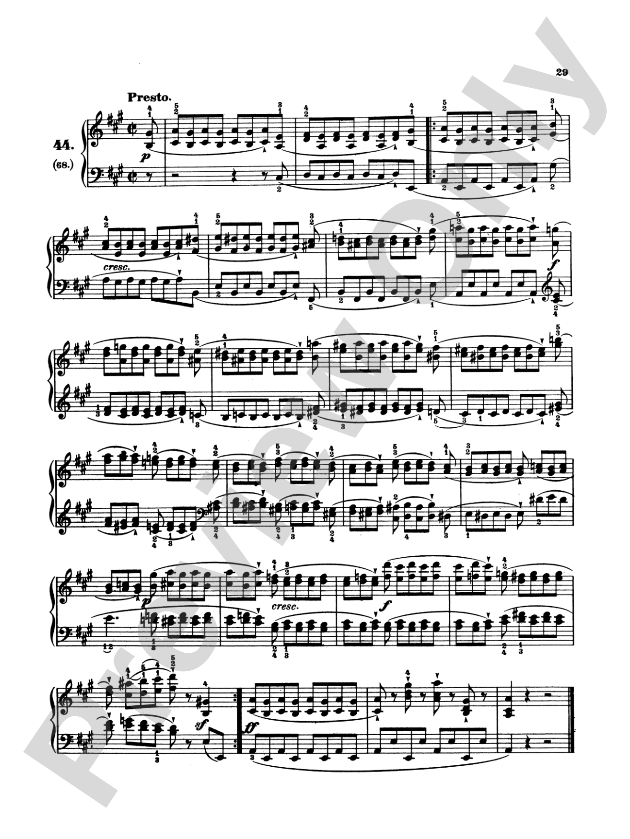 Clementi: Gradus ad Parnassum (Volume II)