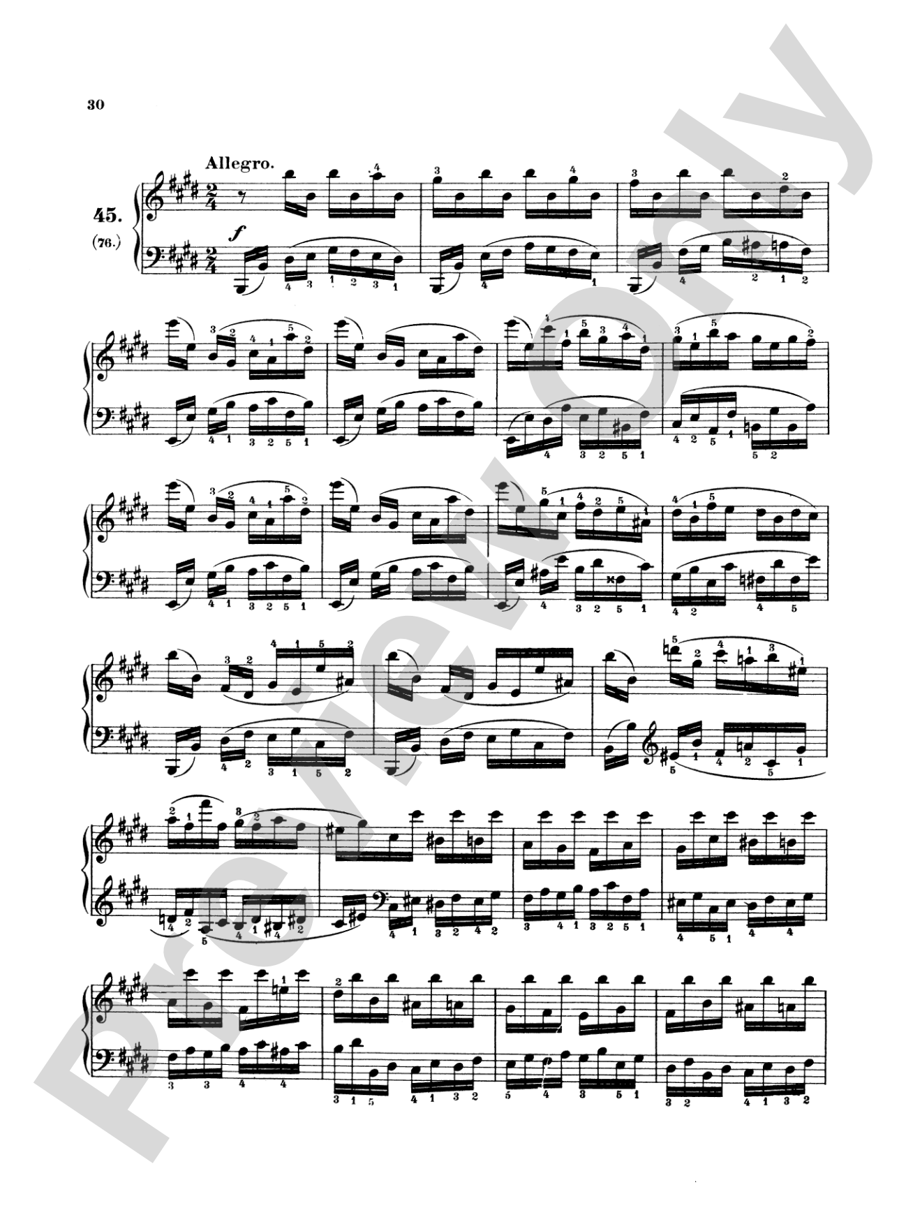 Clementi: Gradus ad Parnassum (Volume II)