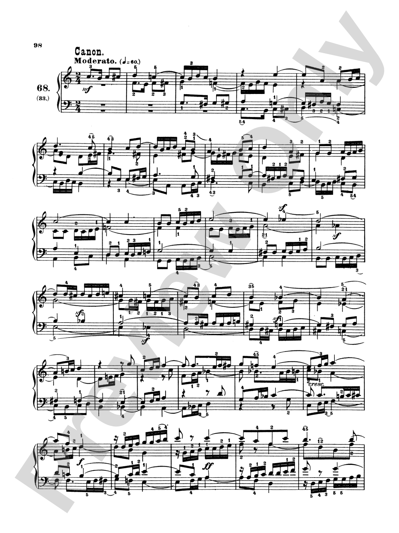 Clementi: Gradus ad Parnassum (Volume II)