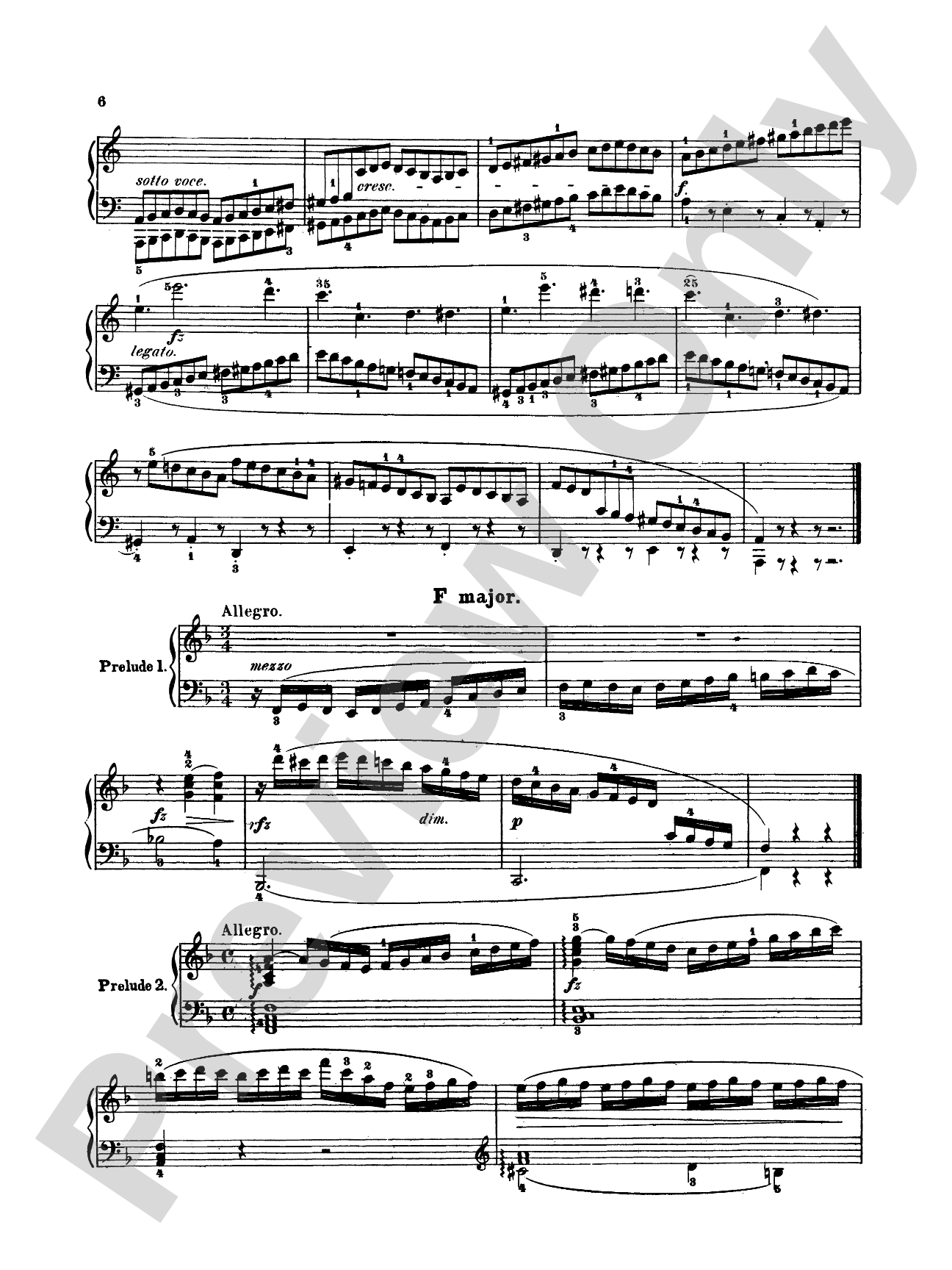 Clementi: Preludes and Exercises