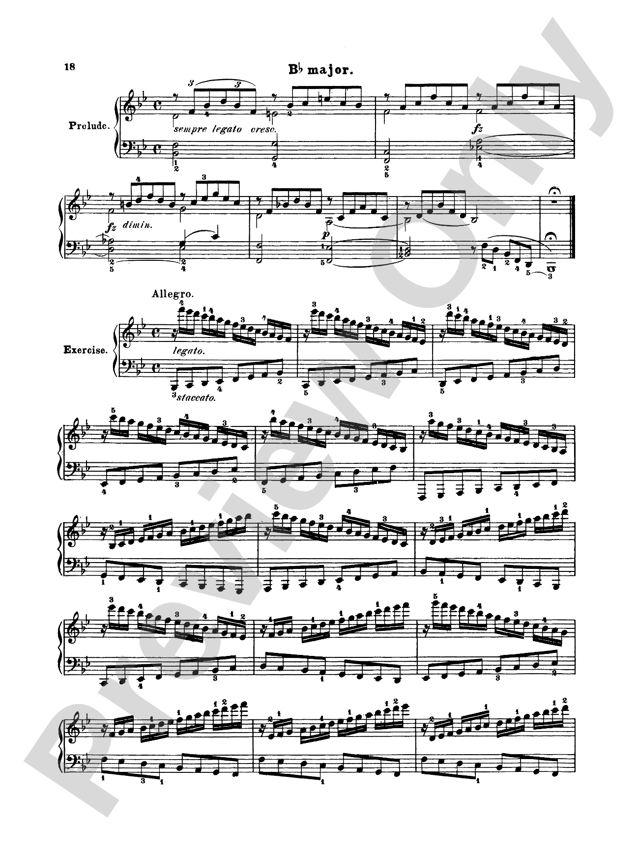 Clementi: Preludes and Exercises