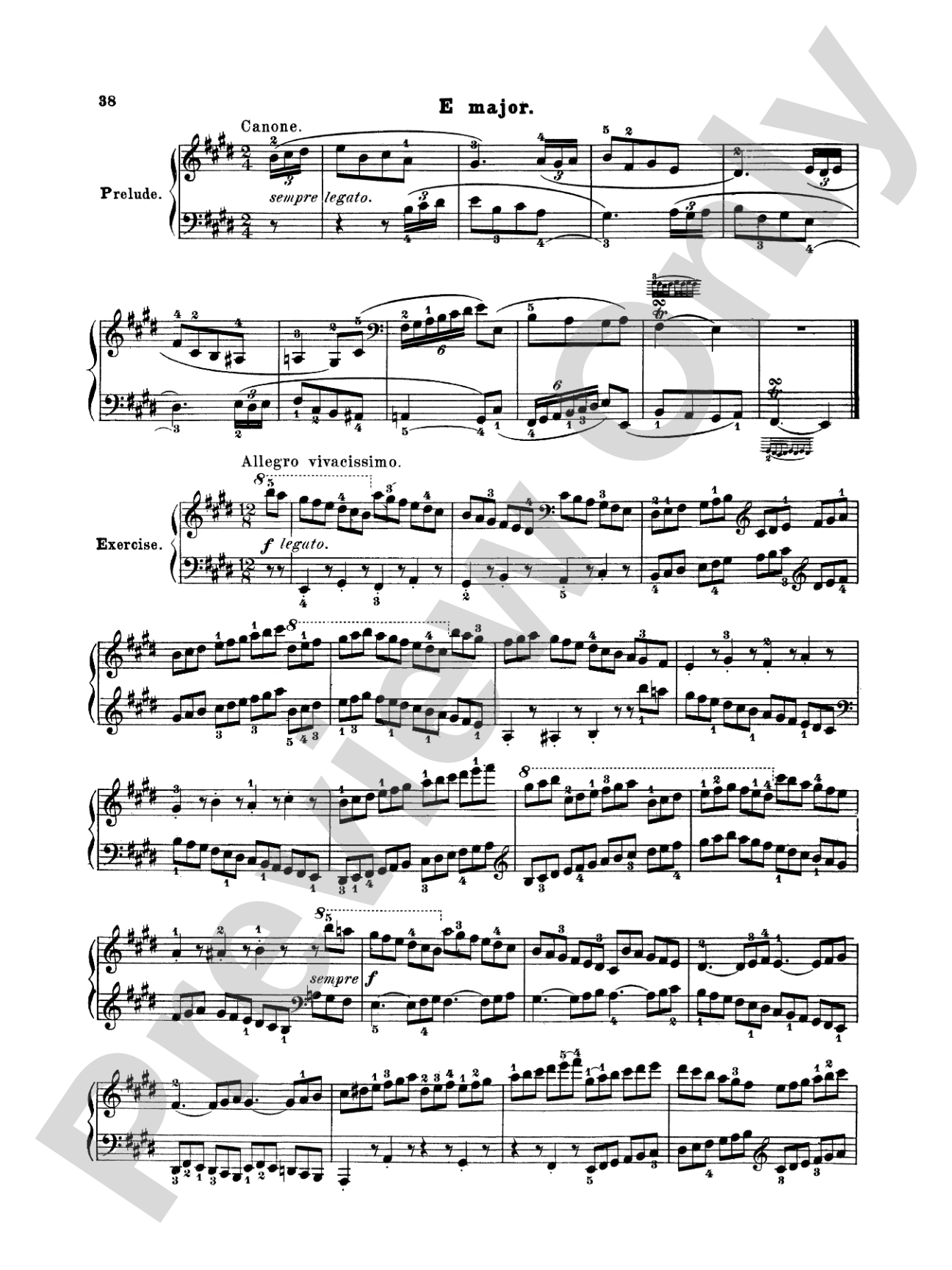 Clementi: Preludes and Exercises