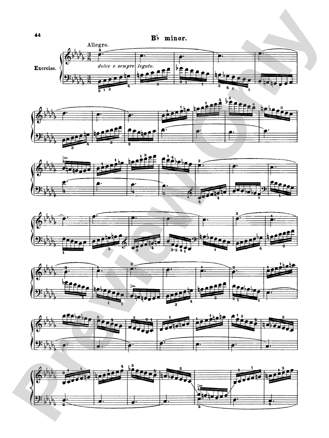 Clementi: Preludes and Exercises