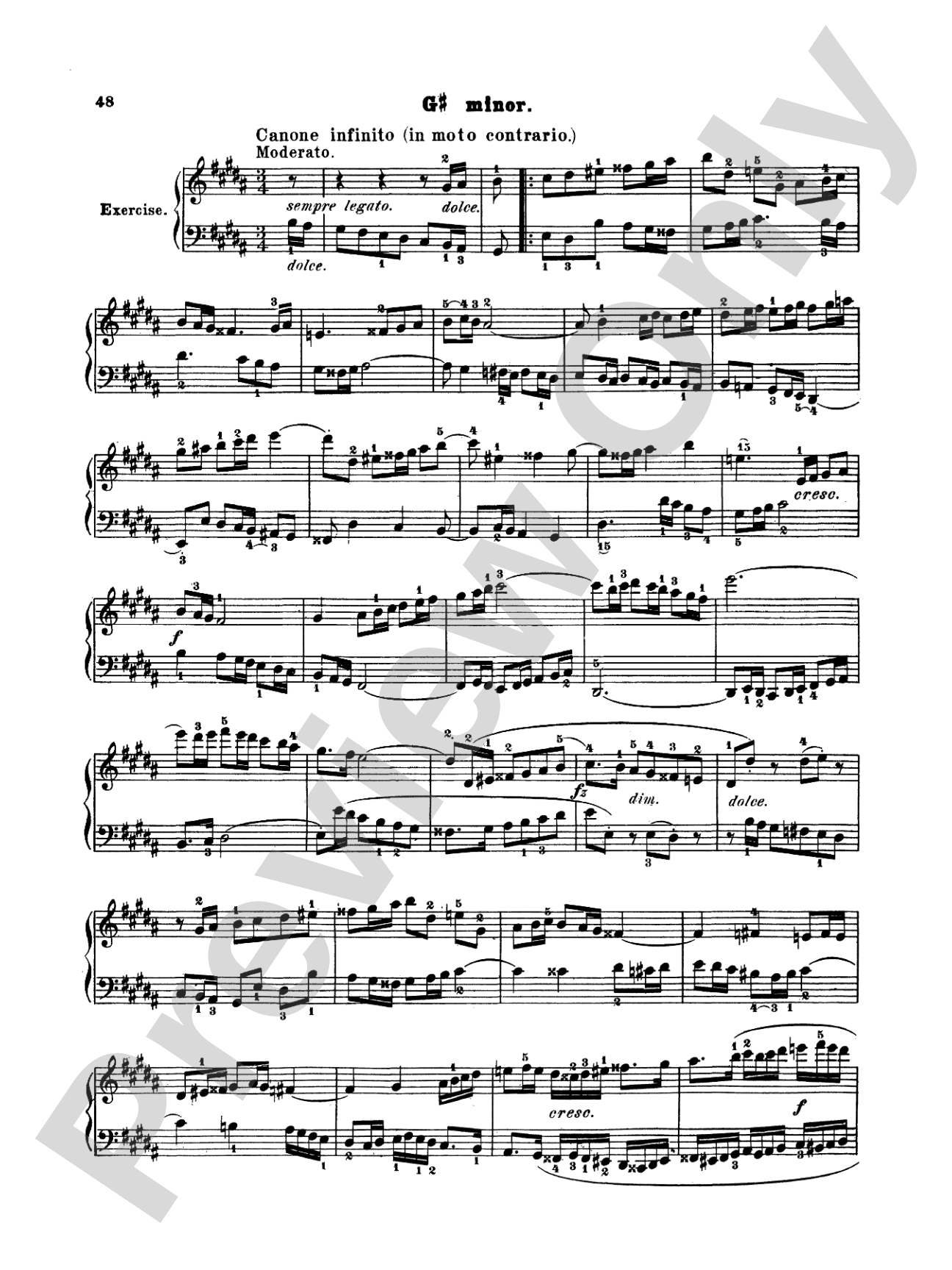 Clementi: Preludes and Exercises