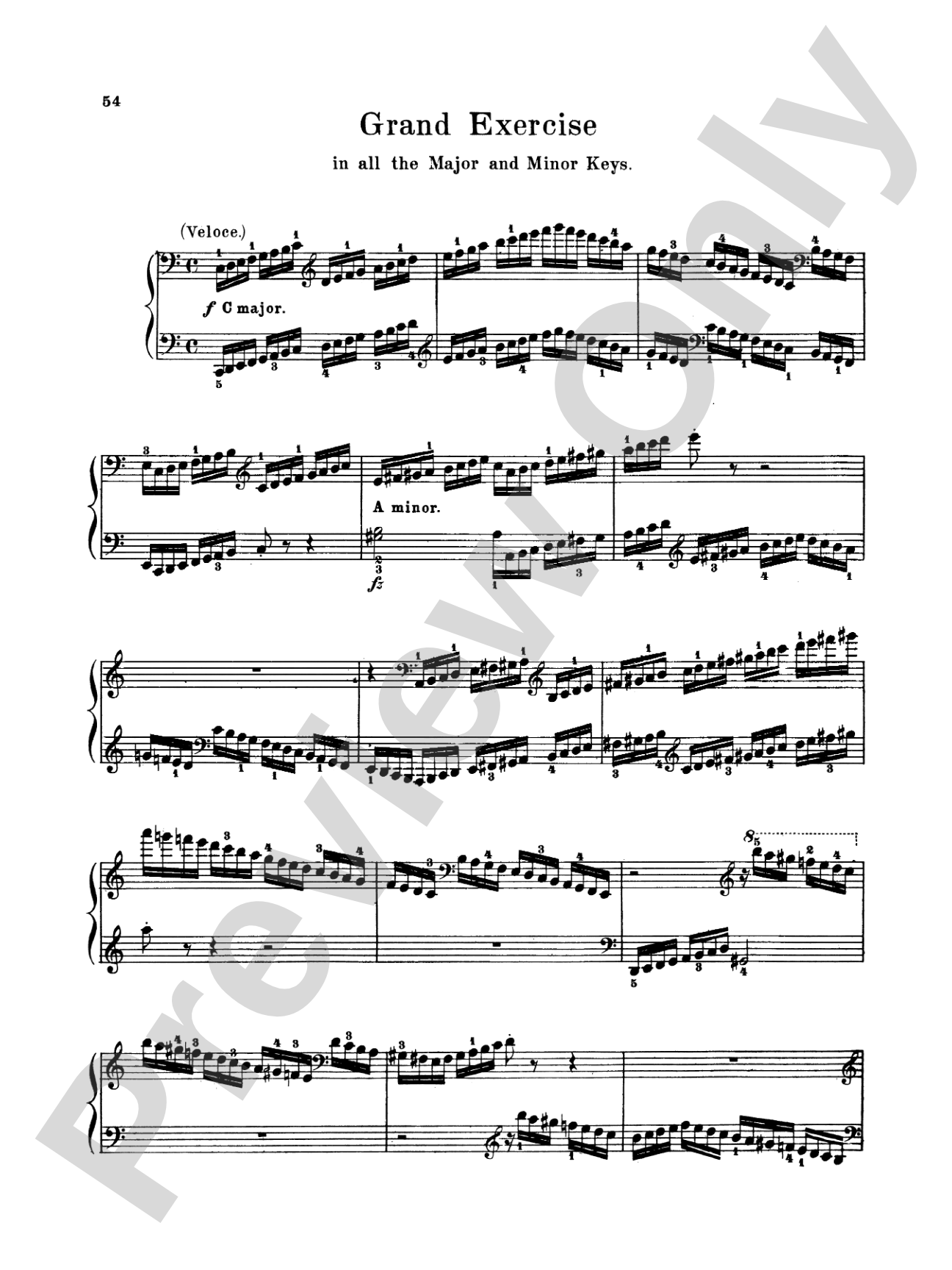 Clementi: Preludes and Exercises