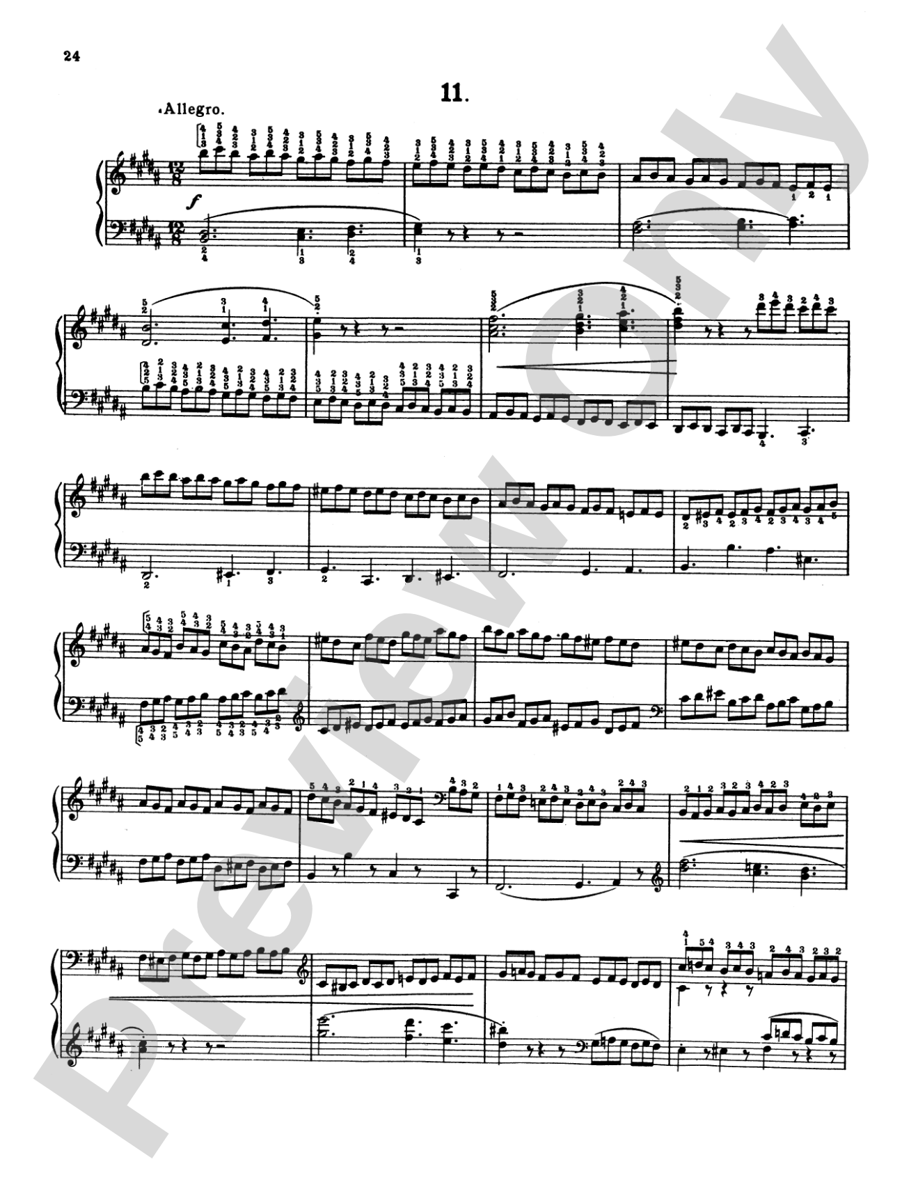 Clementi: Gradus ad Parnassum (Twenty-nine Selected Studies)