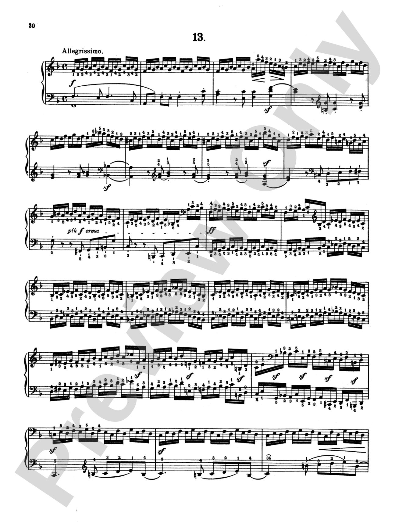 Clementi: Gradus ad Parnassum (Twenty-nine Selected Studies)