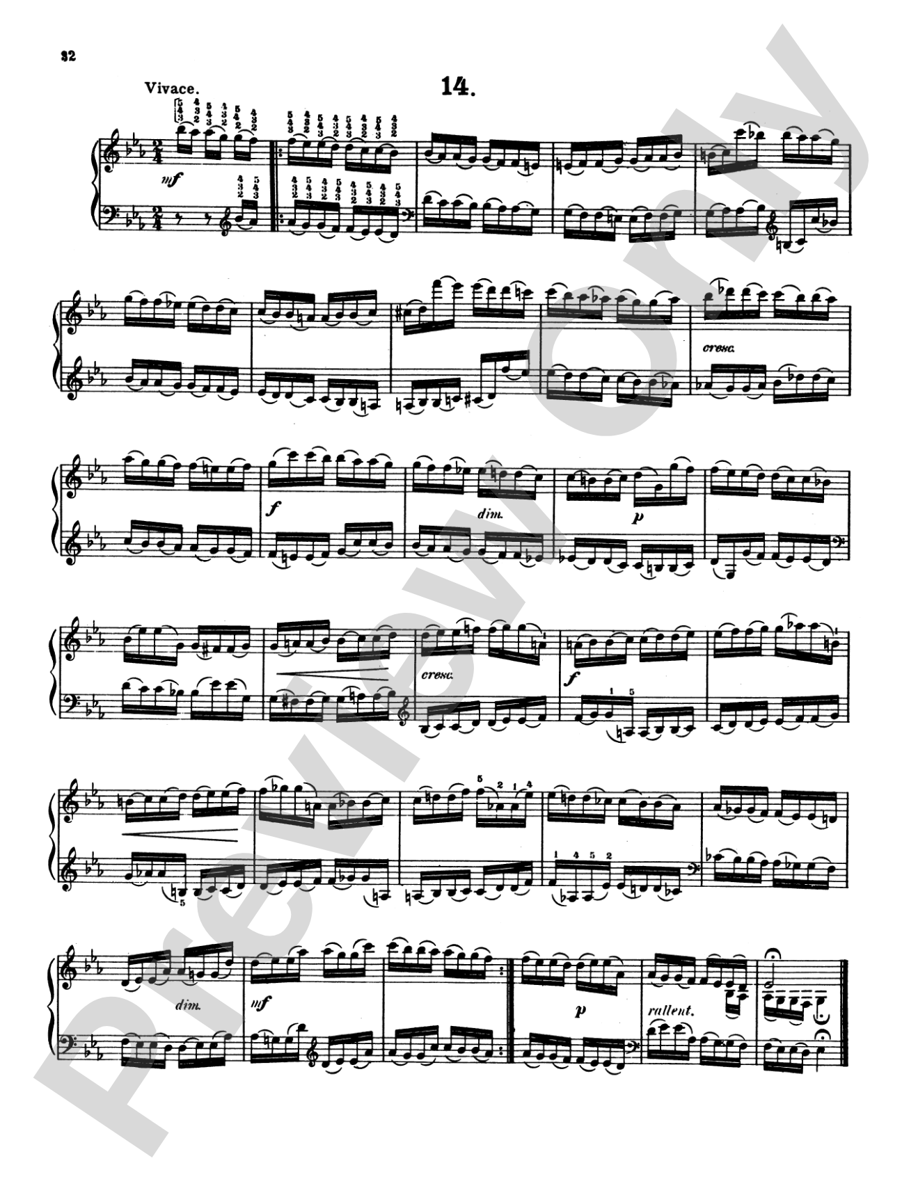 Clementi: Gradus ad Parnassum (Twenty-nine Selected Studies)