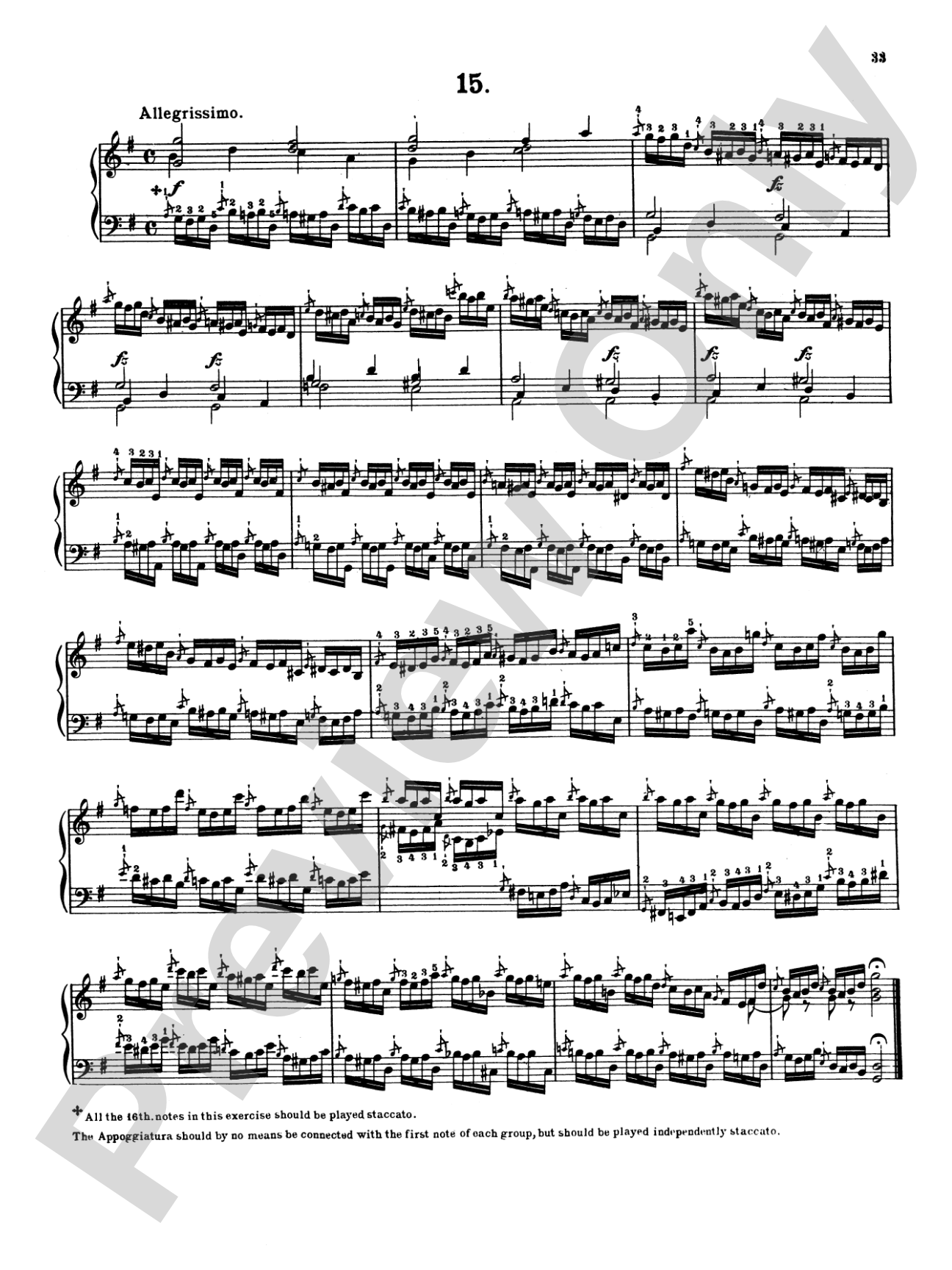 Clementi: Gradus ad Parnassum (Twenty-nine Selected Studies)