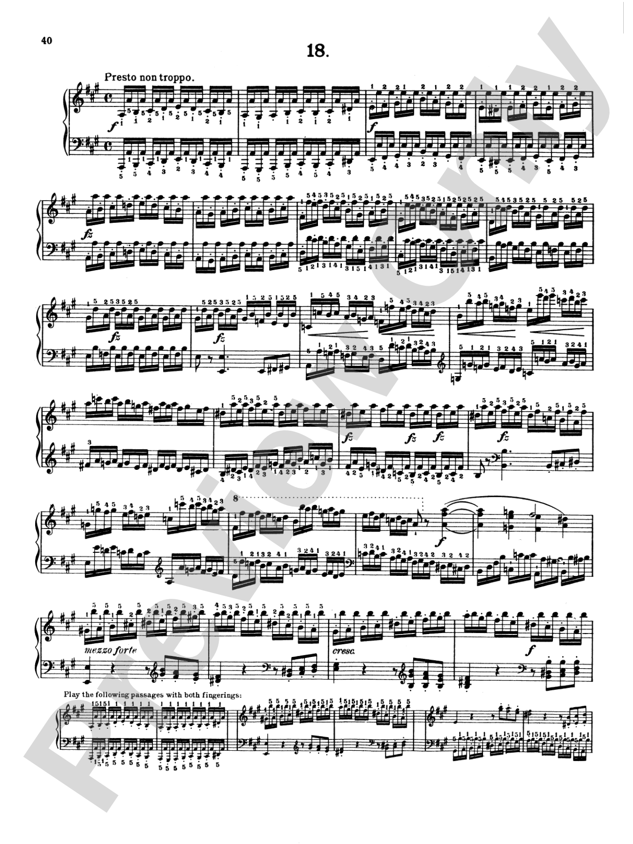 Clementi: Gradus ad Parnassum (Twenty-nine Selected Studies)
