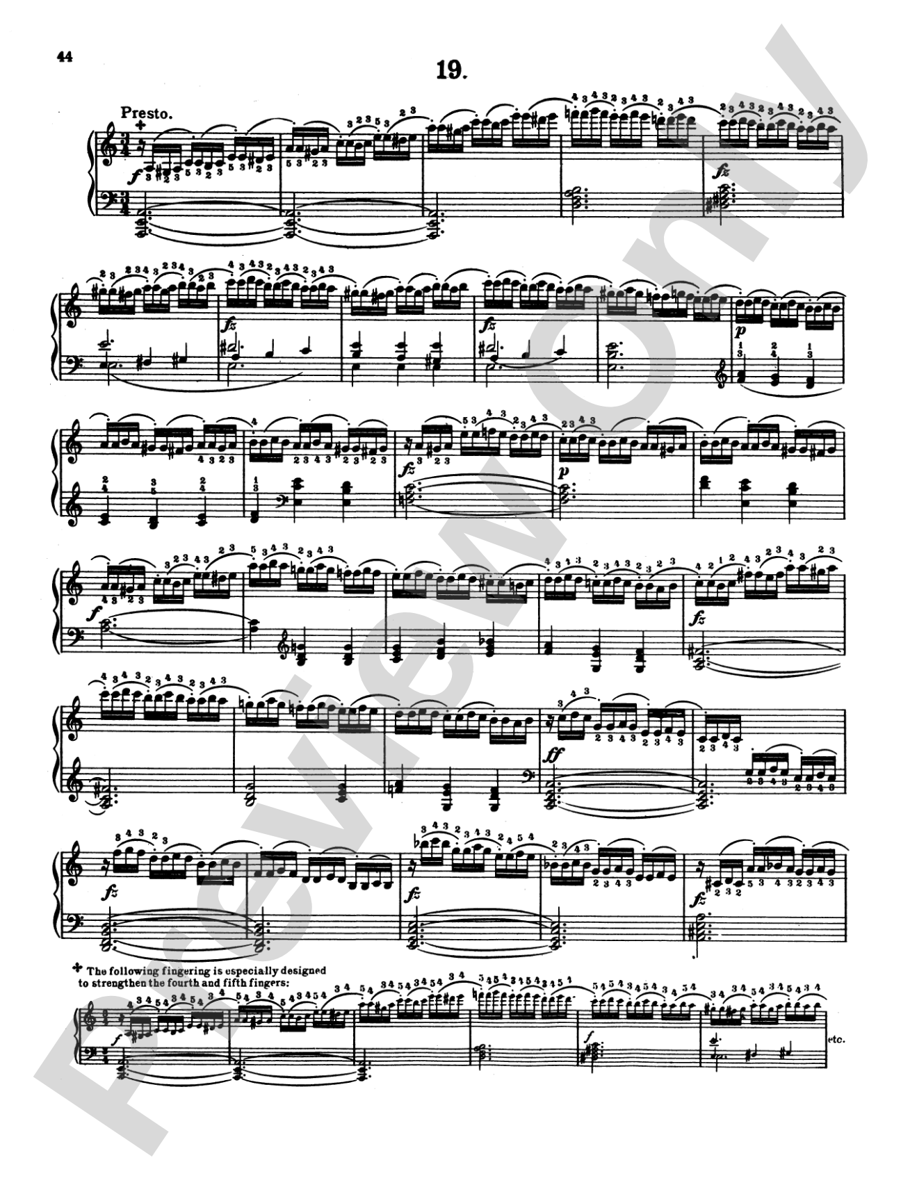 Clementi: Gradus ad Parnassum (Twenty-nine Selected Studies)