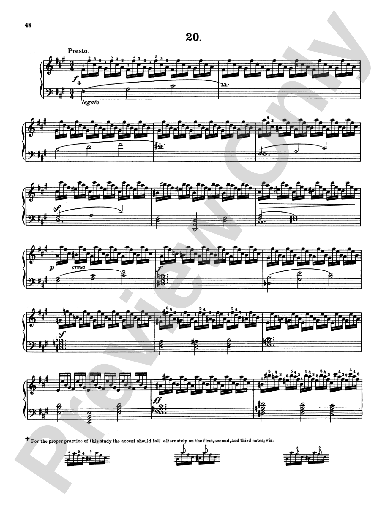 Clementi: Gradus ad Parnassum (Twenty-nine Selected Studies)