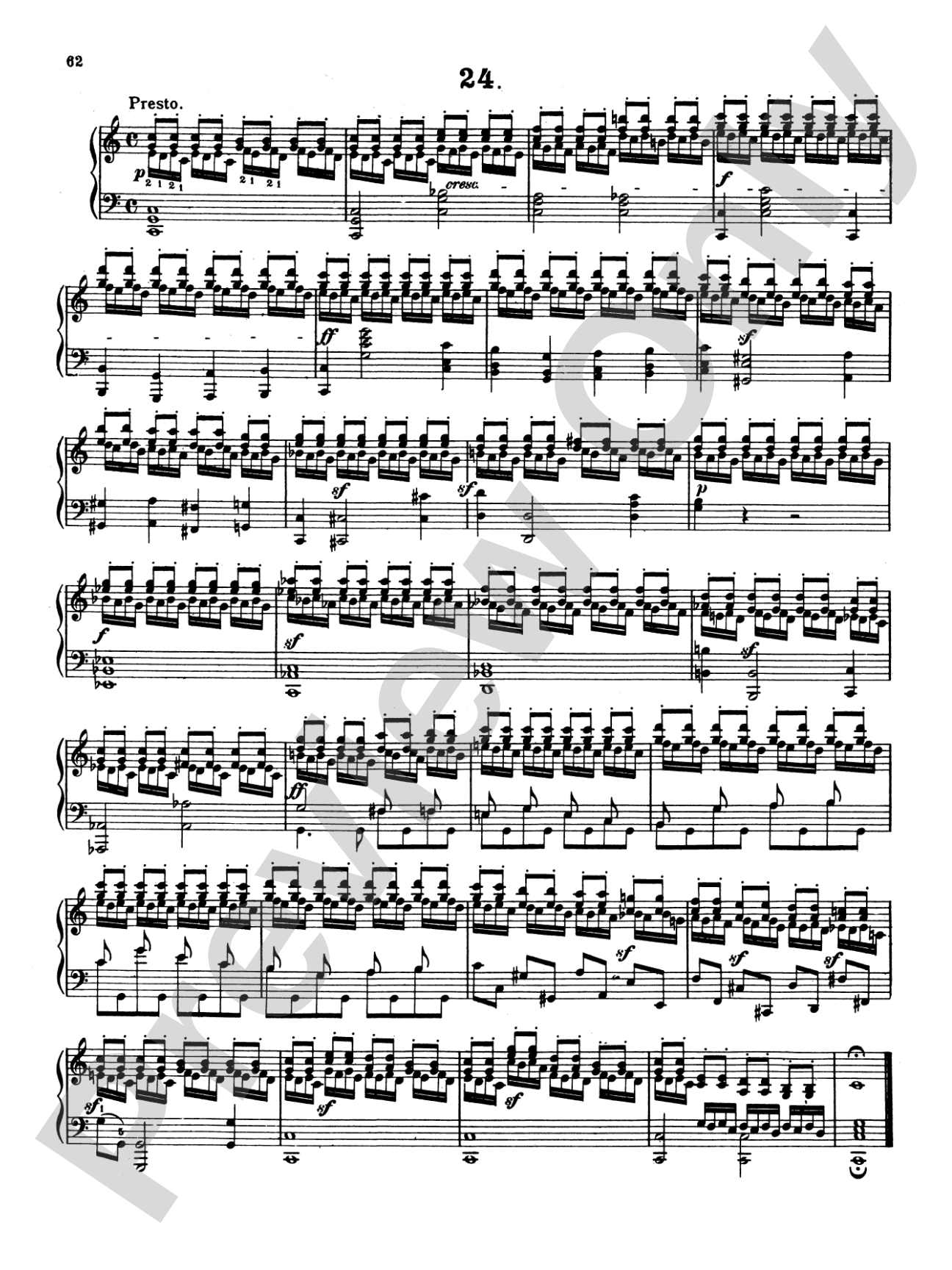 Clementi: Gradus ad Parnassum (Twenty-nine Selected Studies)