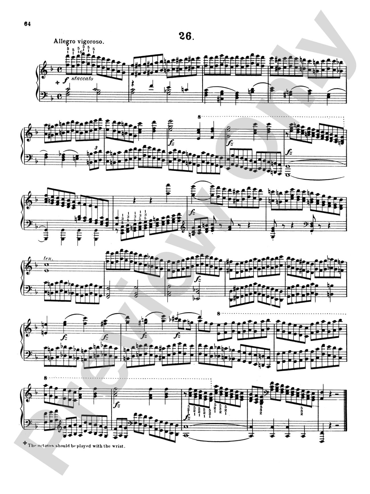 Clementi: Gradus ad Parnassum (Twenty-nine Selected Studies)