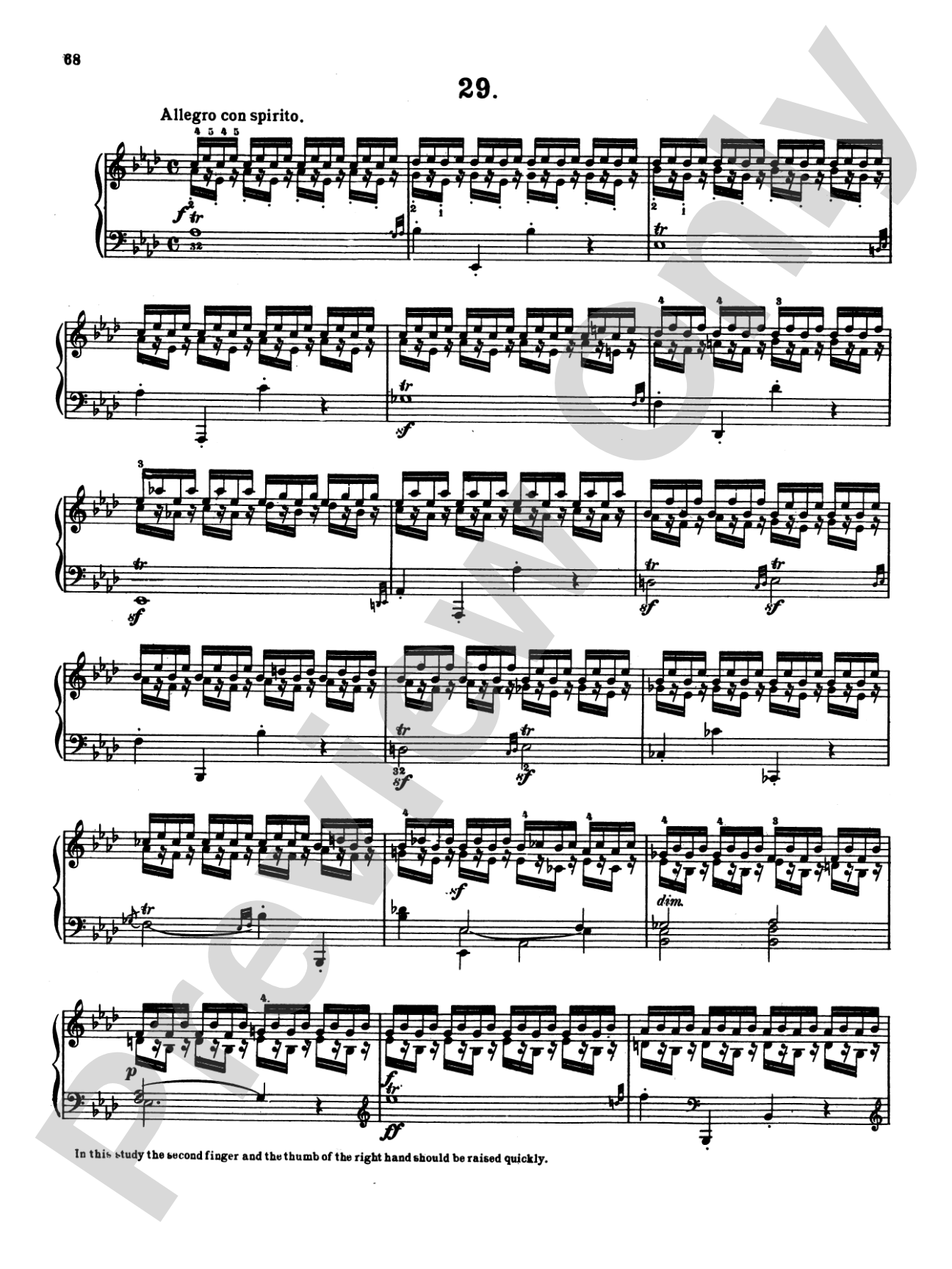 Clementi: Gradus ad Parnassum (Twenty-nine Selected Studies)