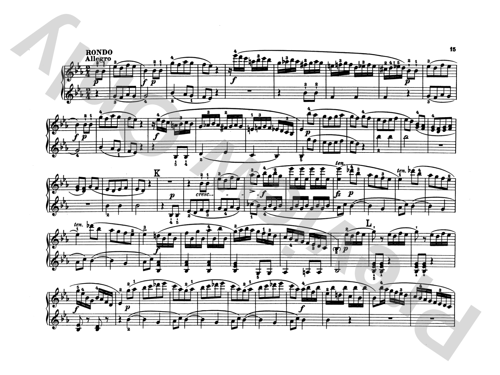 Clementi: Sonatas: Piano Duet (1 Piano, 4 Hands) Comb Bound Book
