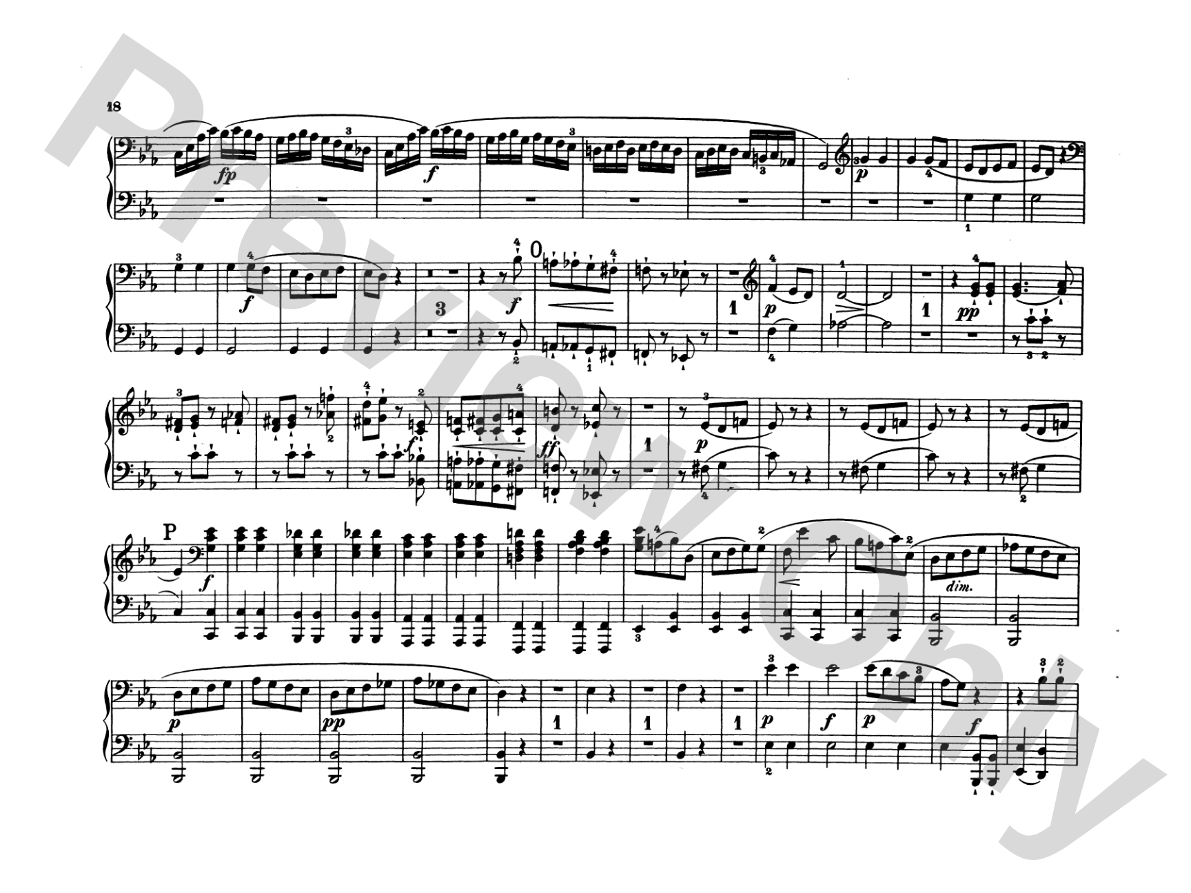 Clementi: Sonatas: Piano Duet (1 Piano, 4 Hands) Comb Bound Book