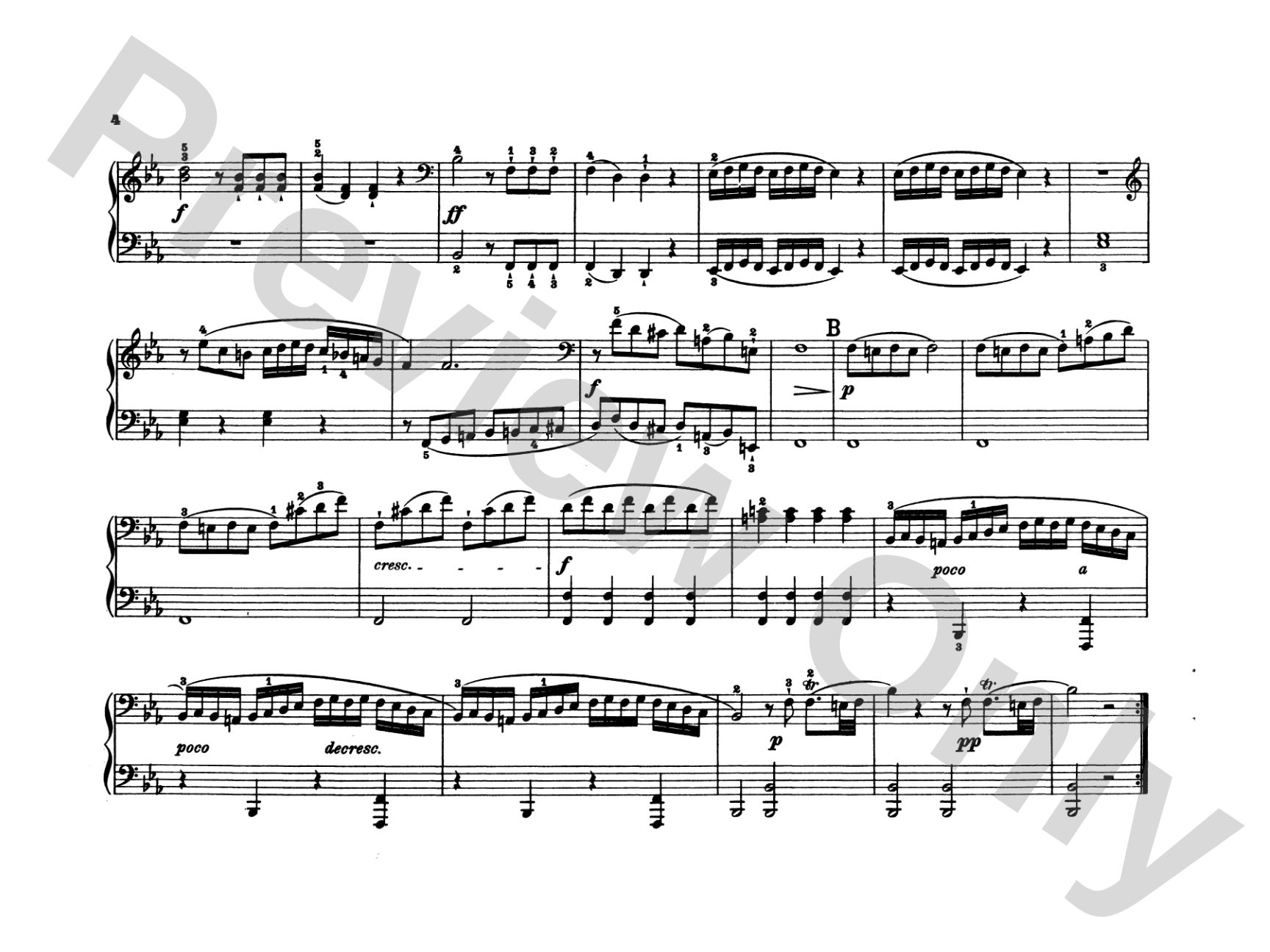 Clementi: Sonatas: Piano Duet (1 Piano, 4 Hands) Comb Bound Book