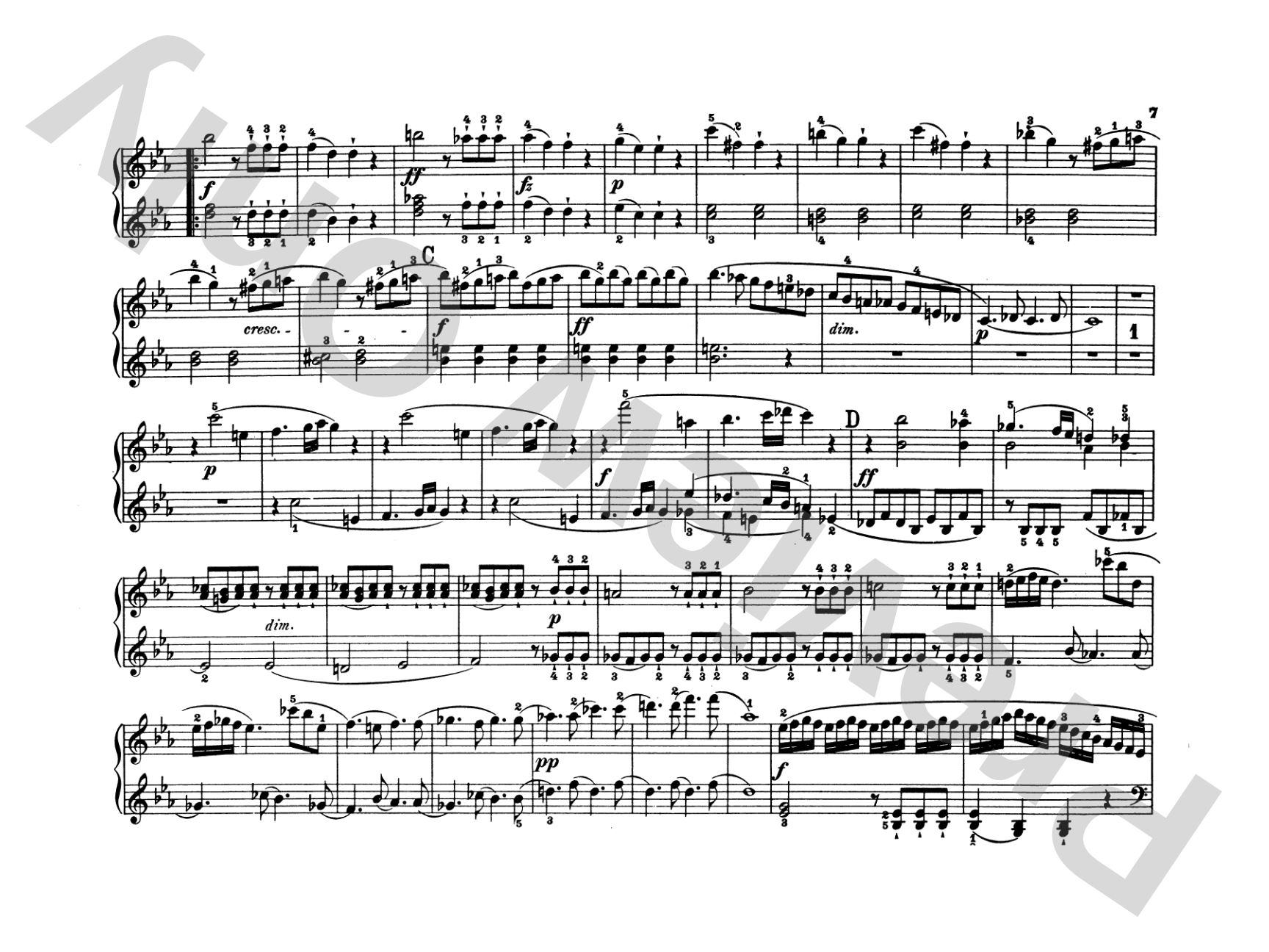 Clementi: Sonatas: Piano Duet (1 Piano, 4 Hands) Comb Bound Book