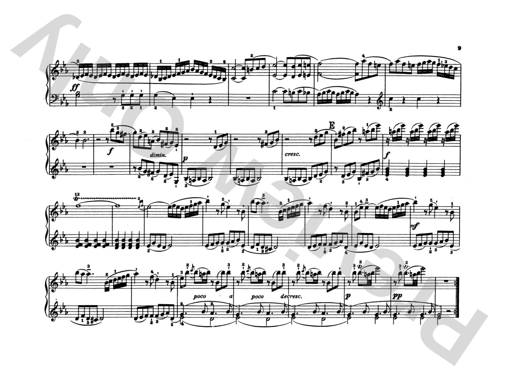 Clementi: Sonatas: Piano Duet (1 Piano, 4 Hands) Comb Bound Book