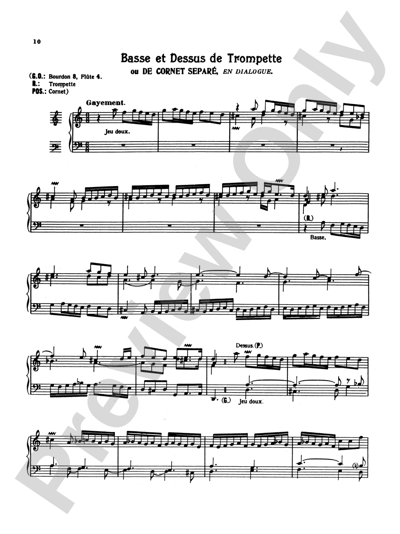 Clerambault: Organ Book
