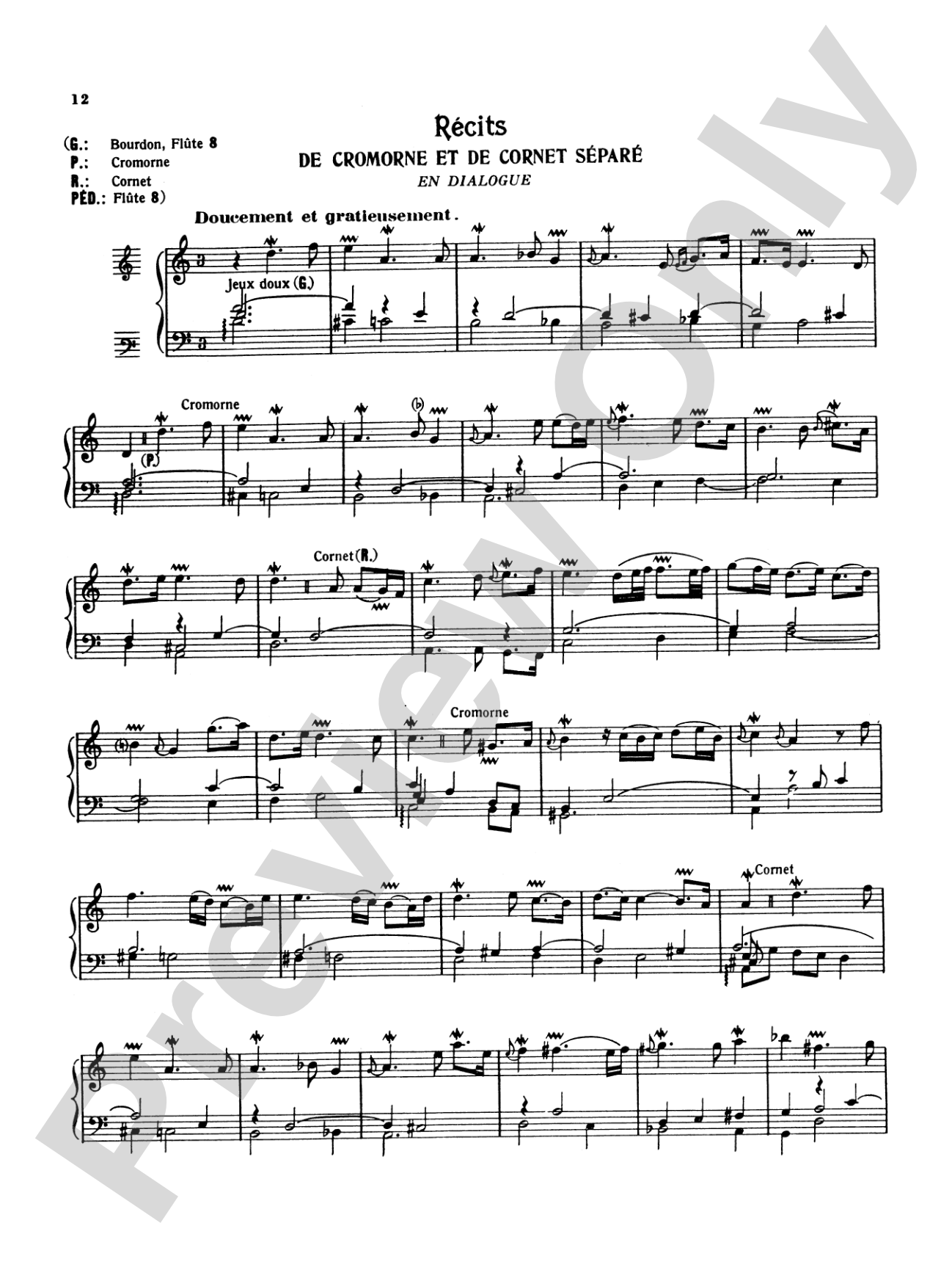 Clerambault: Organ Book