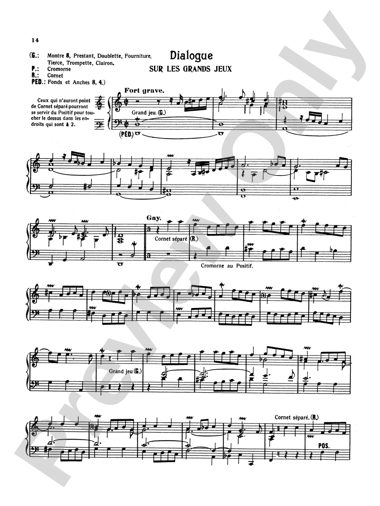 Clerambault: Organ Book