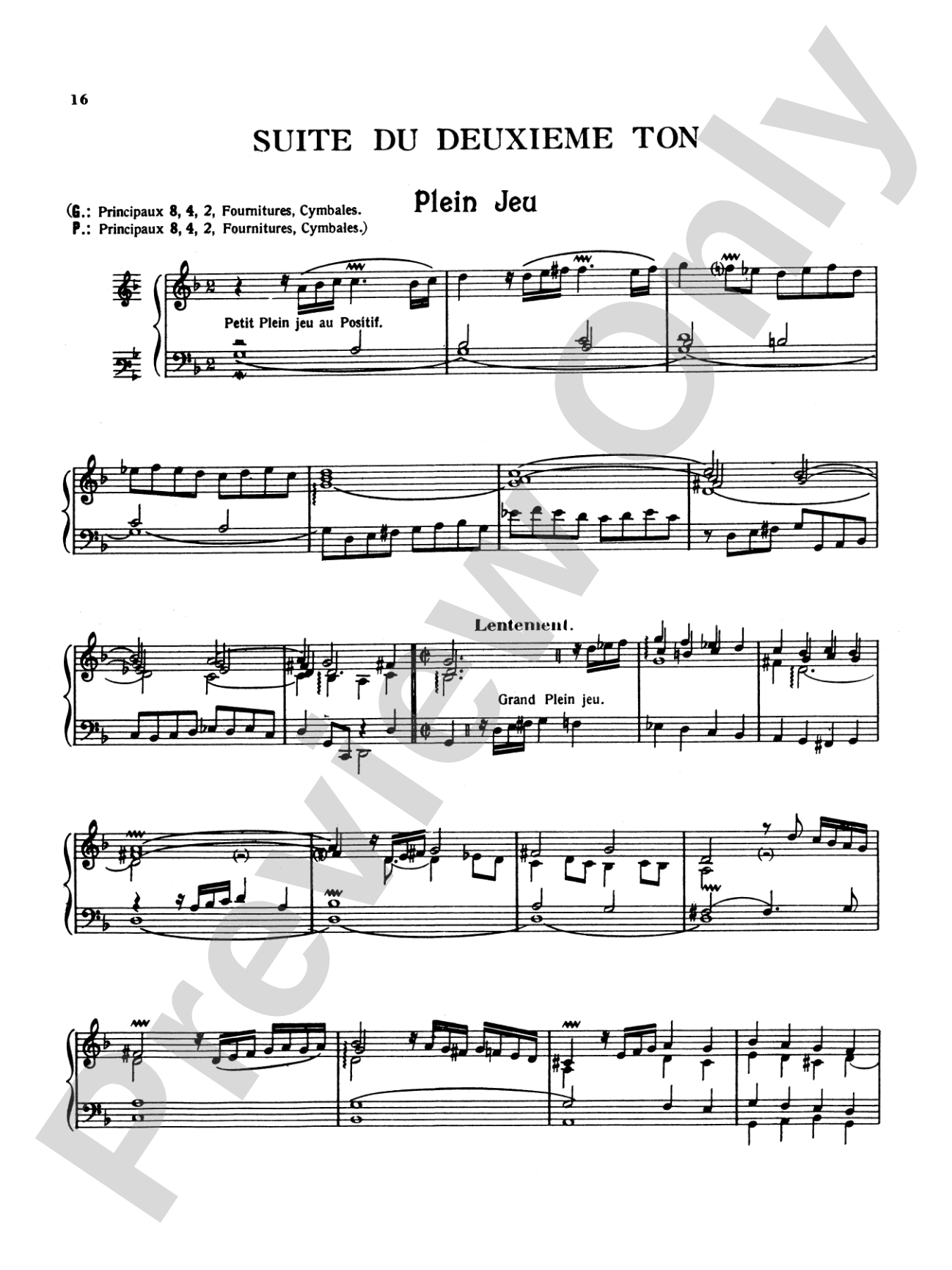 Clerambault: Organ Book