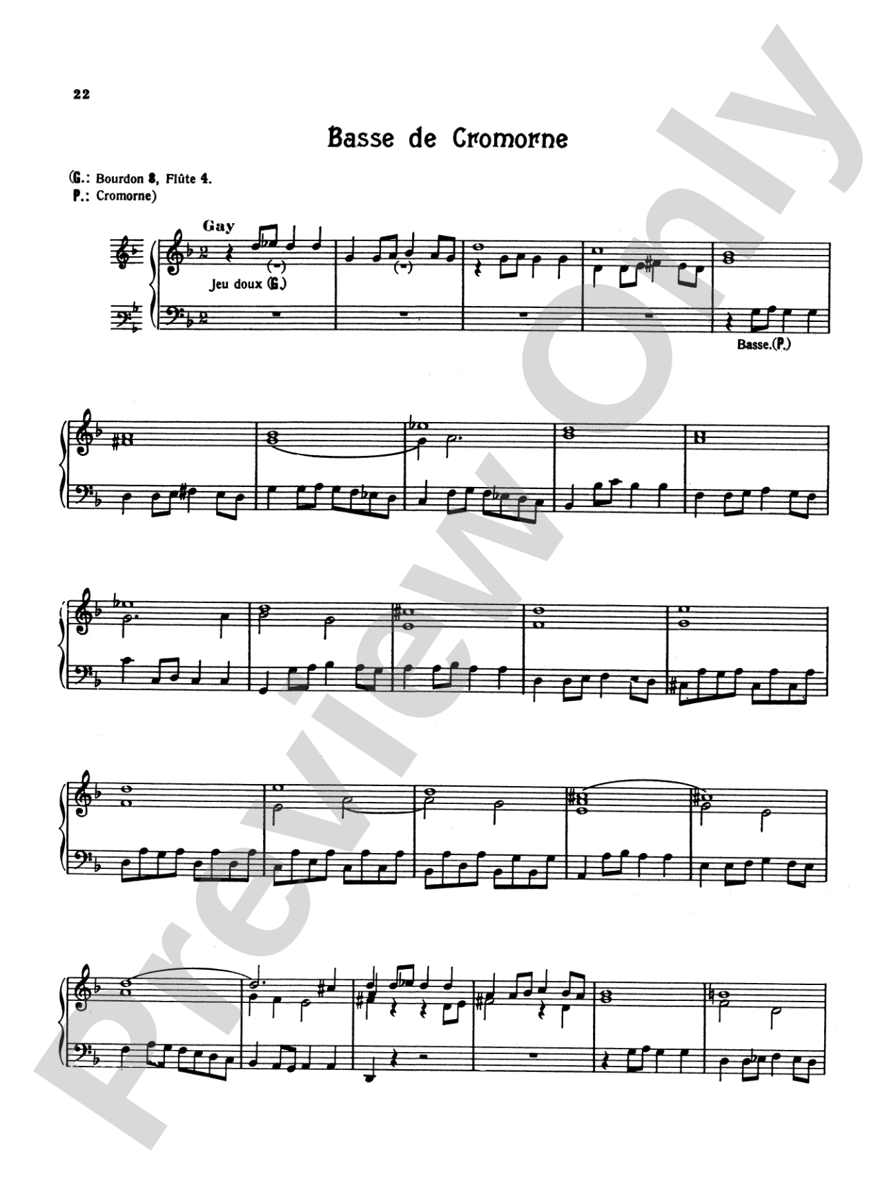 Clerambault: Organ Book