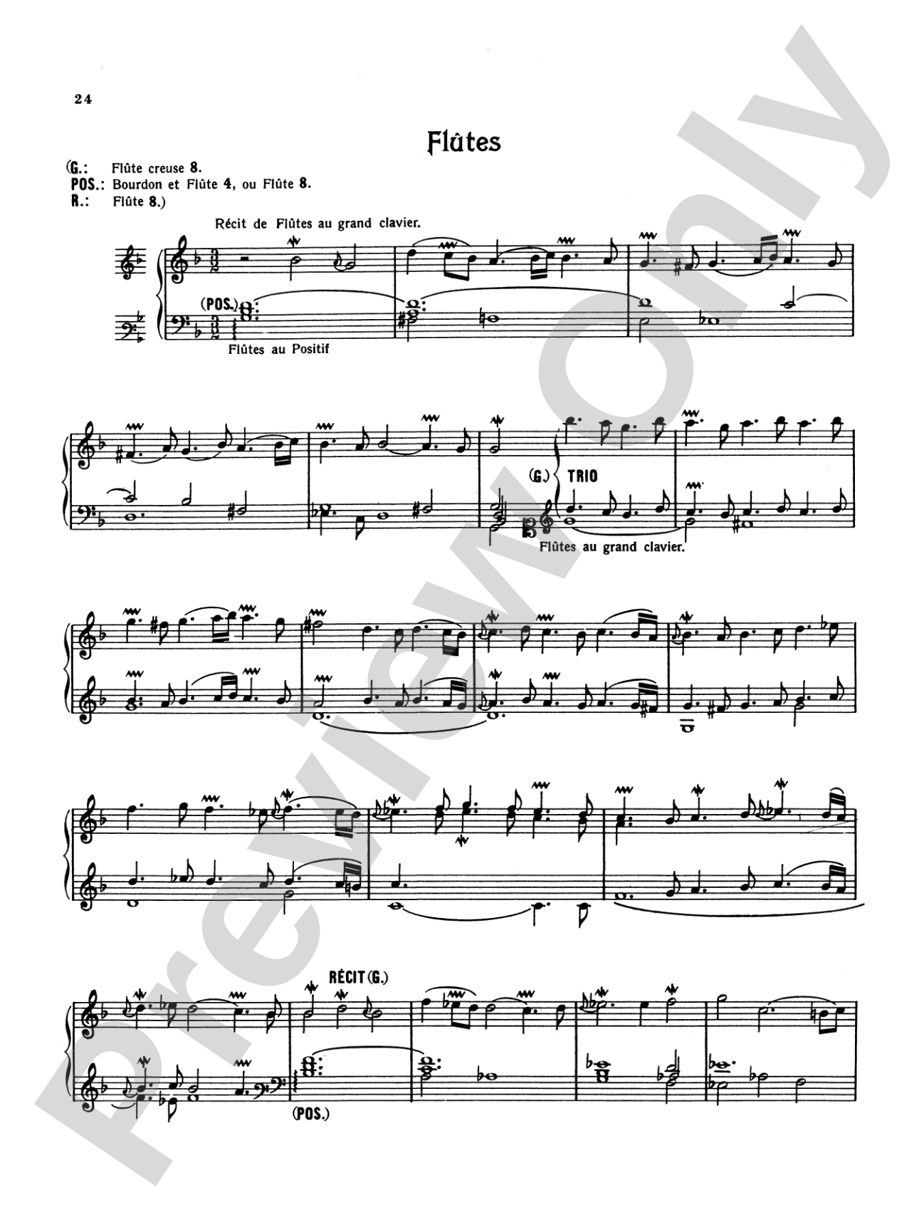 Clerambault: Organ Book