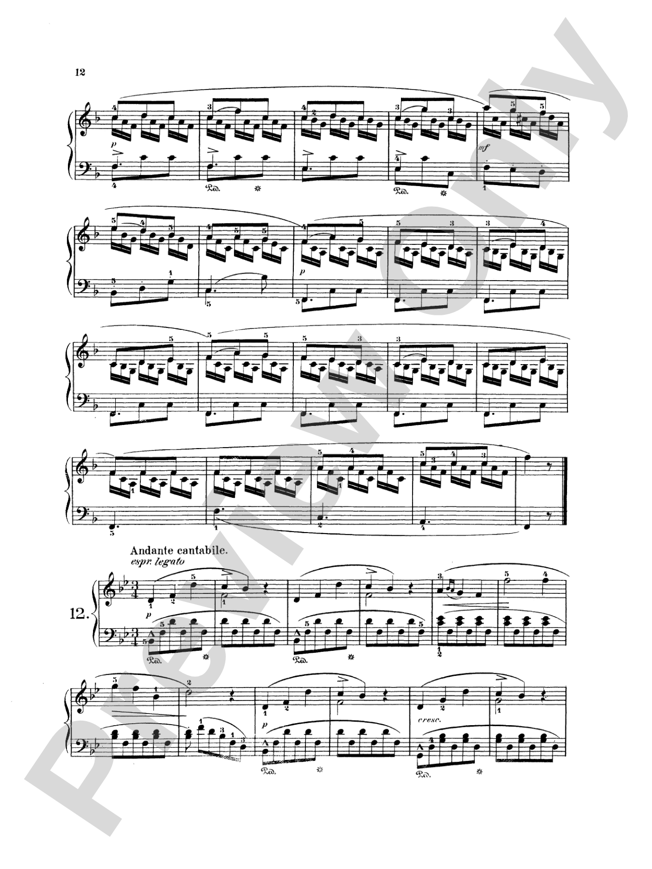 Concone: Twenty-five Melodious Studies, Op. 24