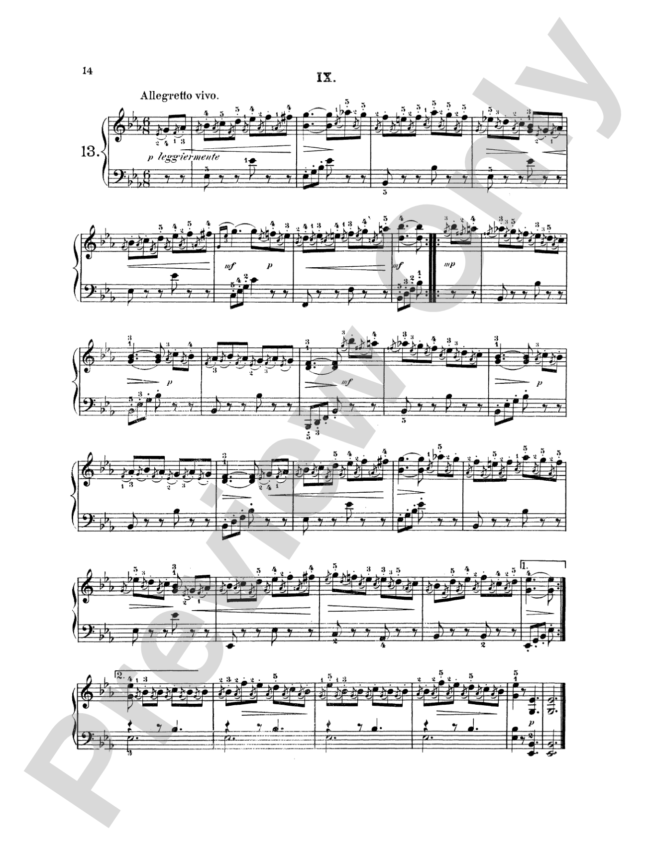 Concone: Twenty-five Melodious Studies, Op. 24