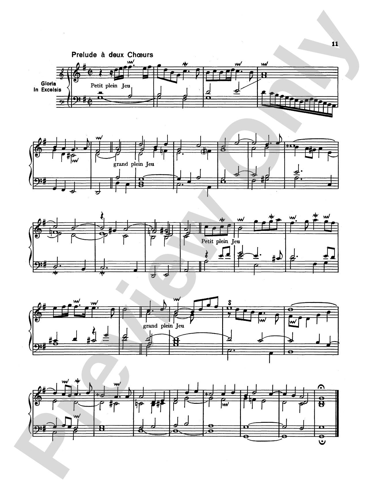 Corette: Missa Octavi Toni: Organ Sheet