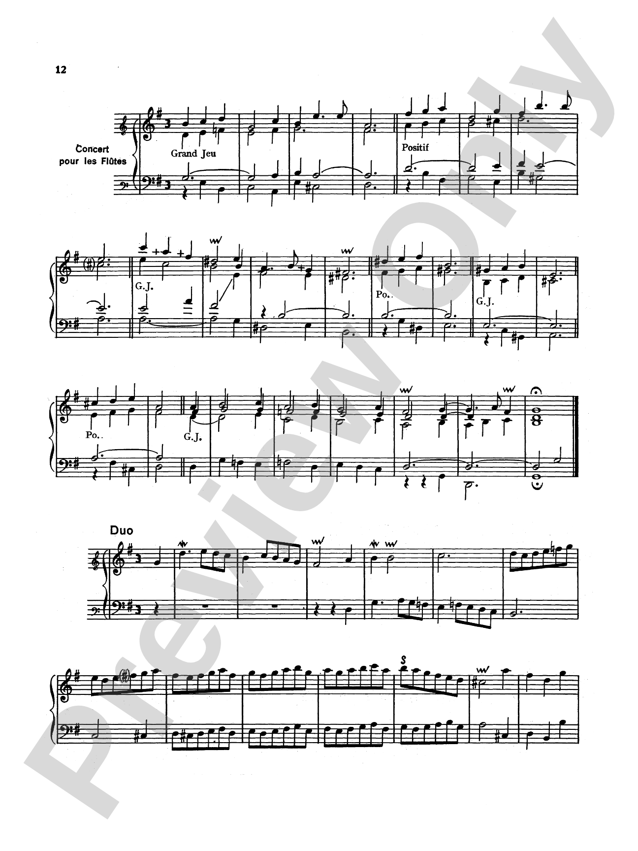 Corette: Missa Octavi Toni: Organ Sheet