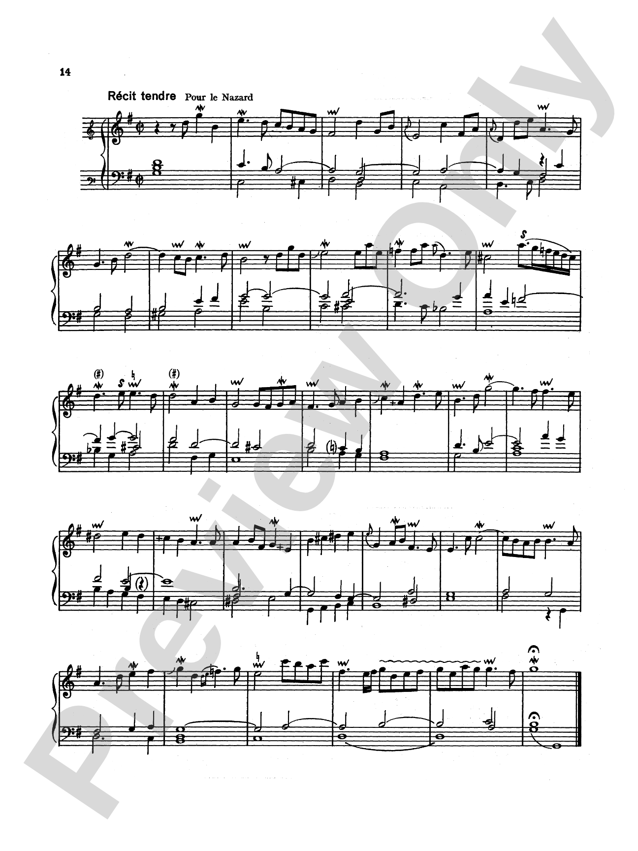 Corette: Missa Octavi Toni: Organ Sheet