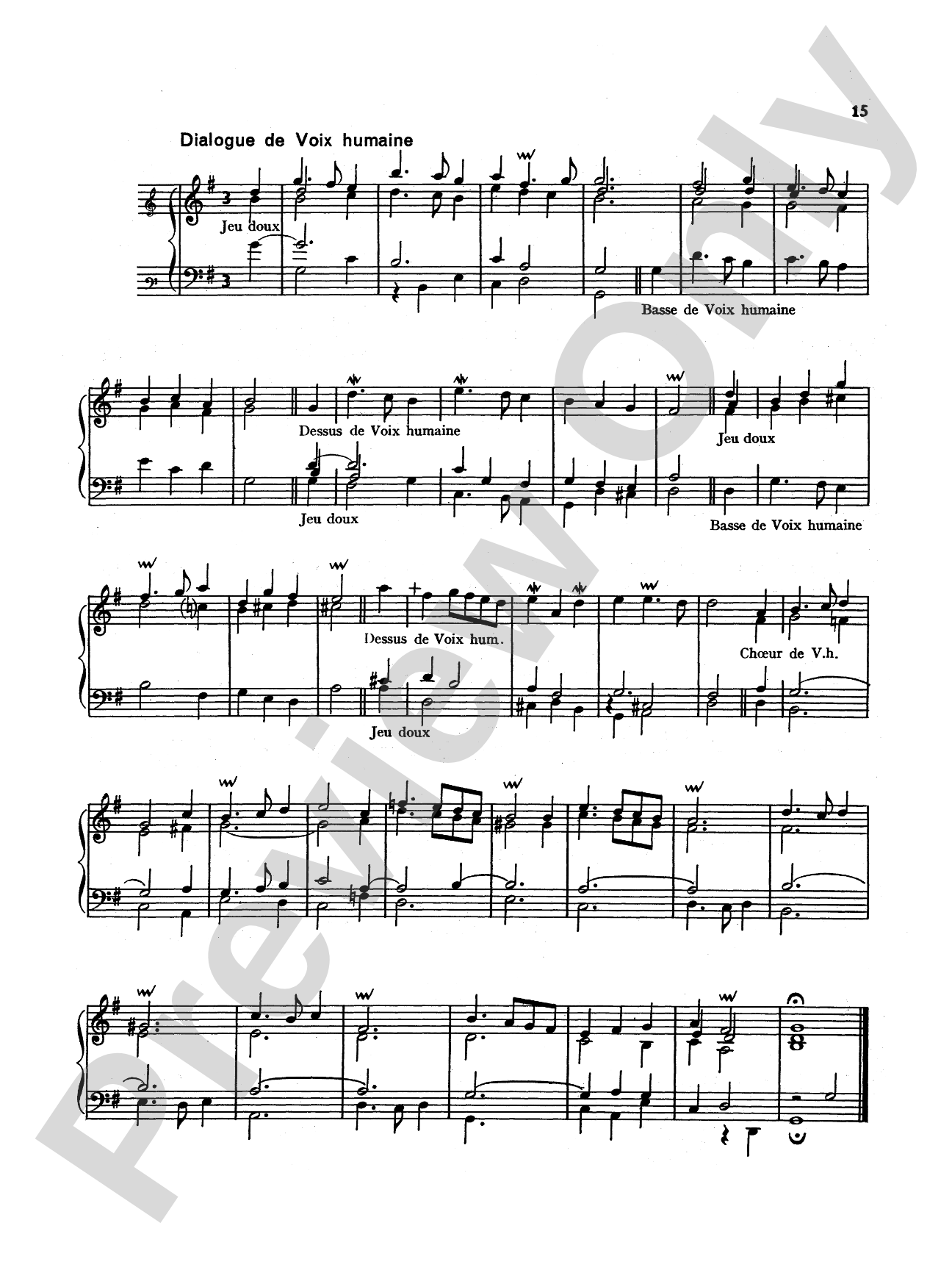 Corette: Missa Octavi Toni: Organ Sheet