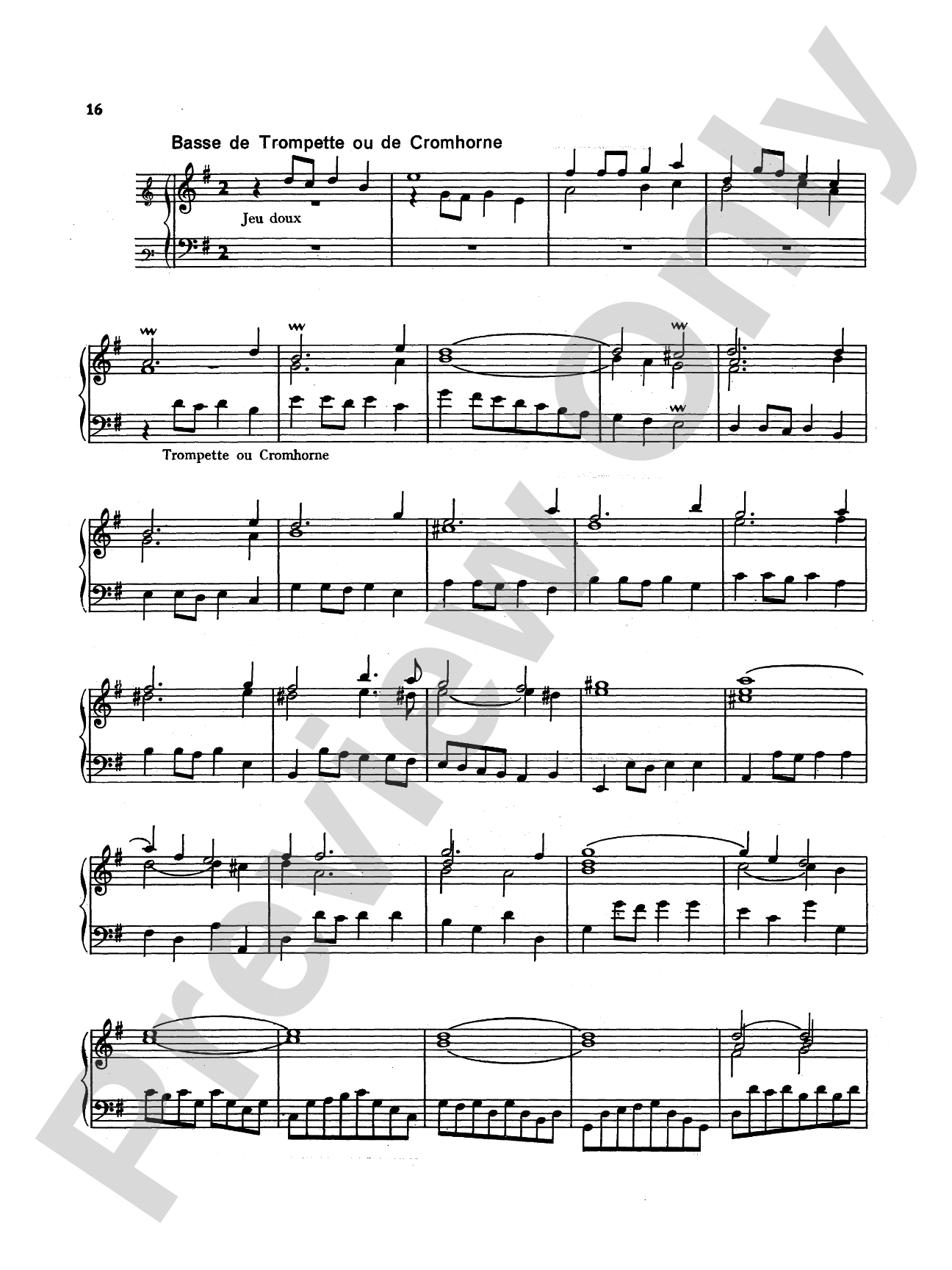 Corette: Missa Octavi Toni: Organ Sheet
