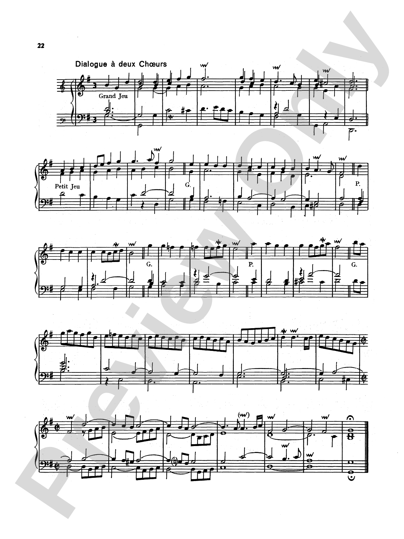 Corette: Missa Octavi Toni: Organ Sheet