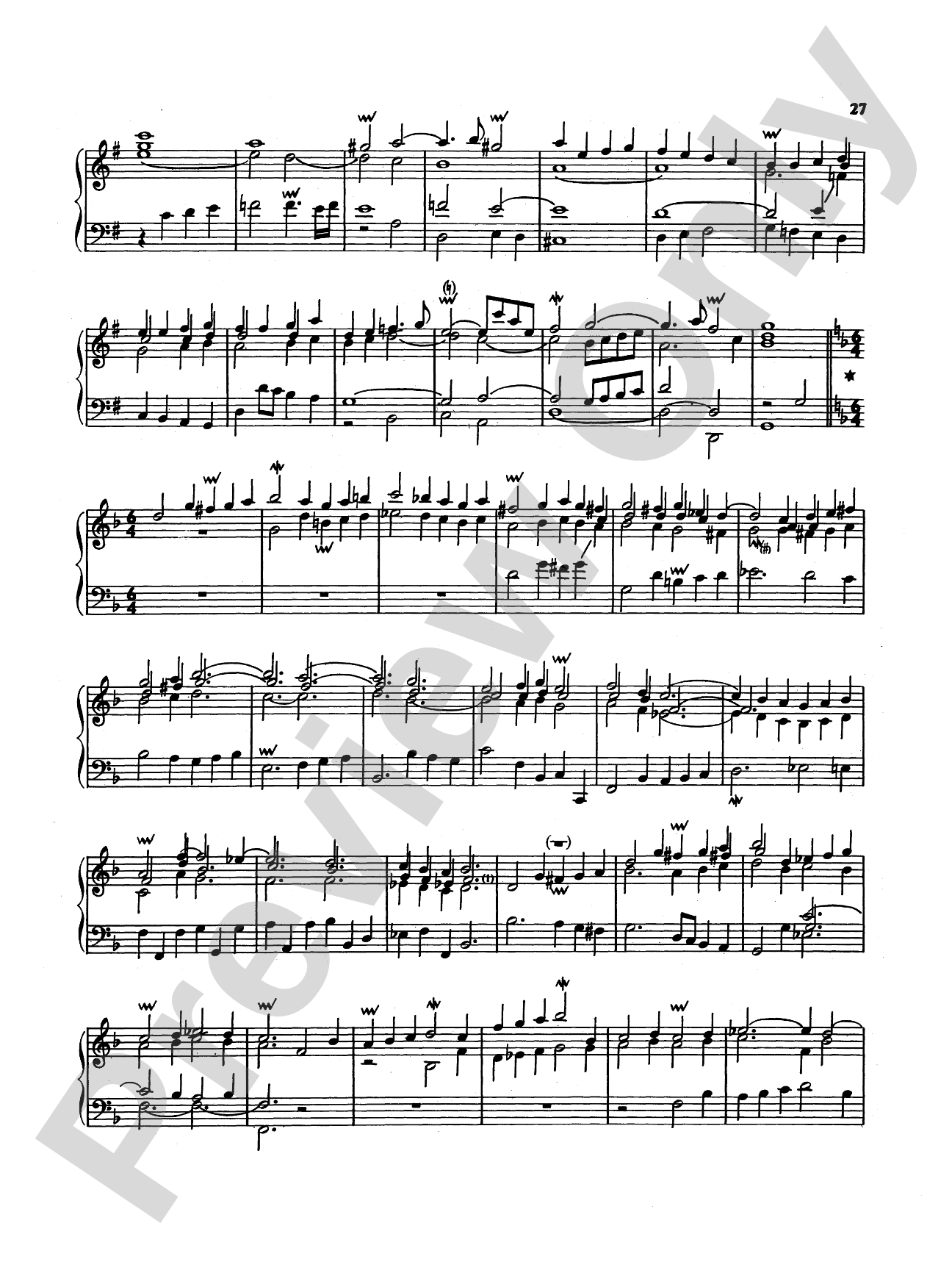 Corette: Missa Octavi Toni: Organ Sheet