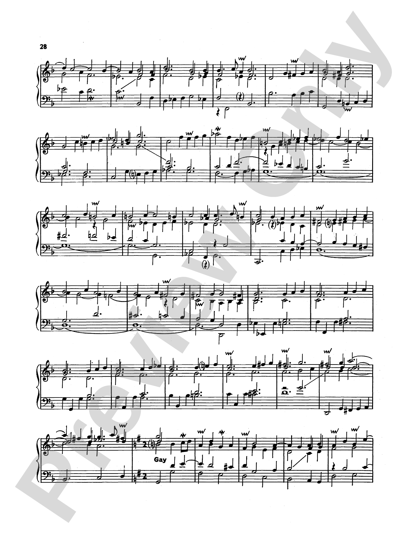 Corette: Missa Octavi Toni: Organ Sheet