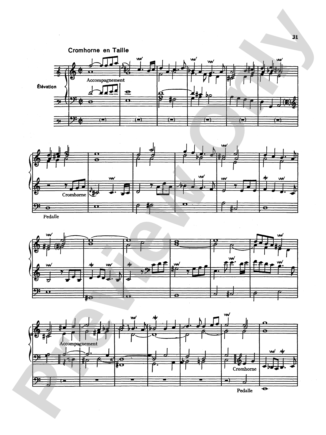 Corette: Missa Octavi Toni: Organ Sheet