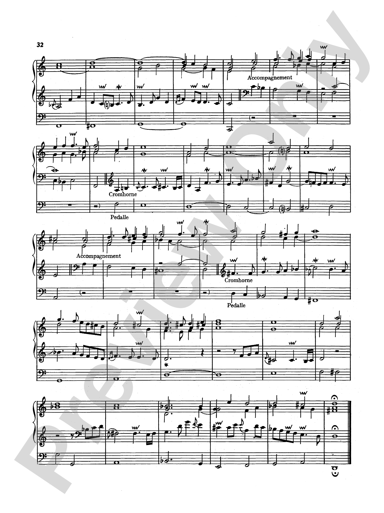 Corette: Missa Octavi Toni: Organ Sheet