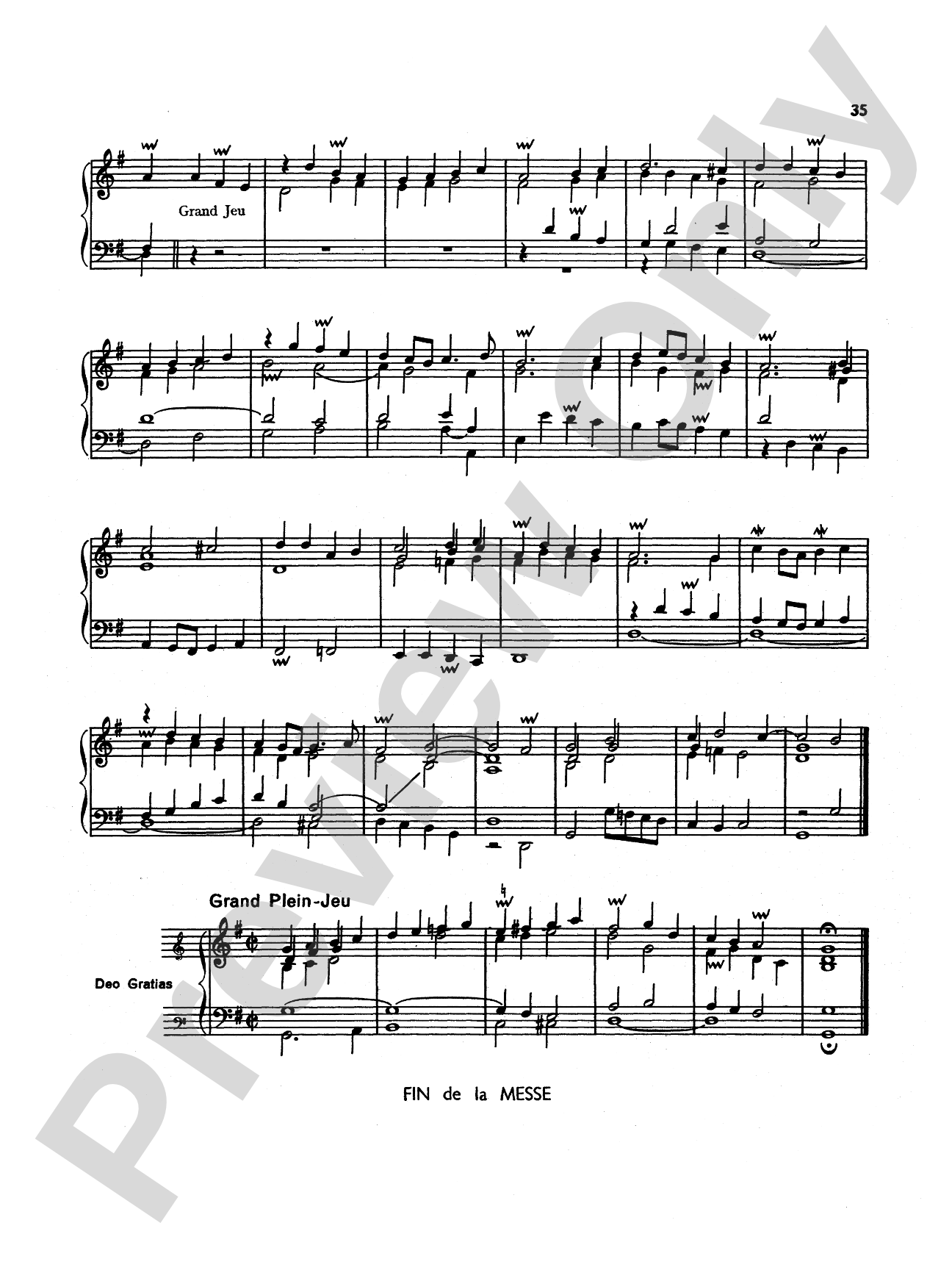 Corette: Missa Octavi Toni: Organ Sheet