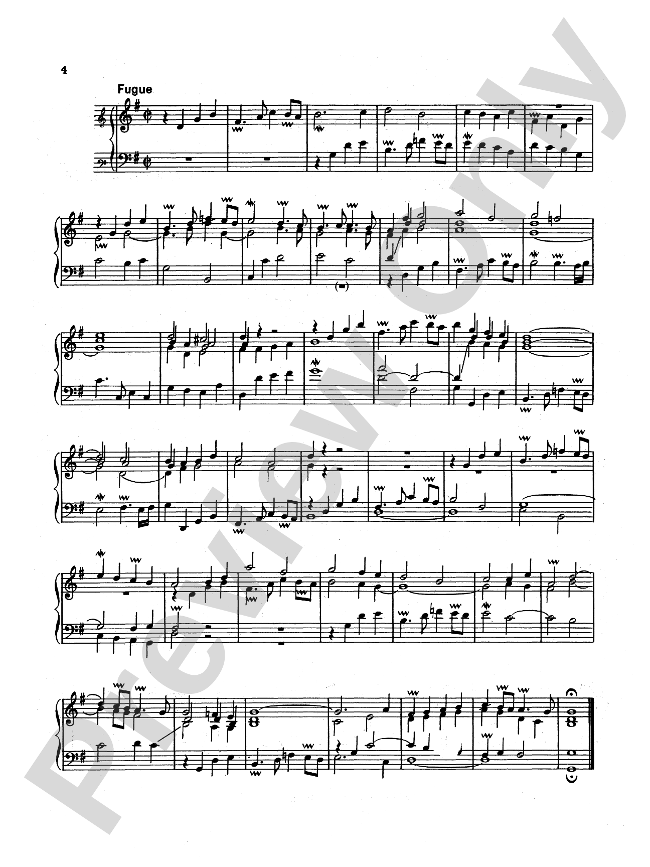 Corette: Missa Octavi Toni: Organ Sheet
