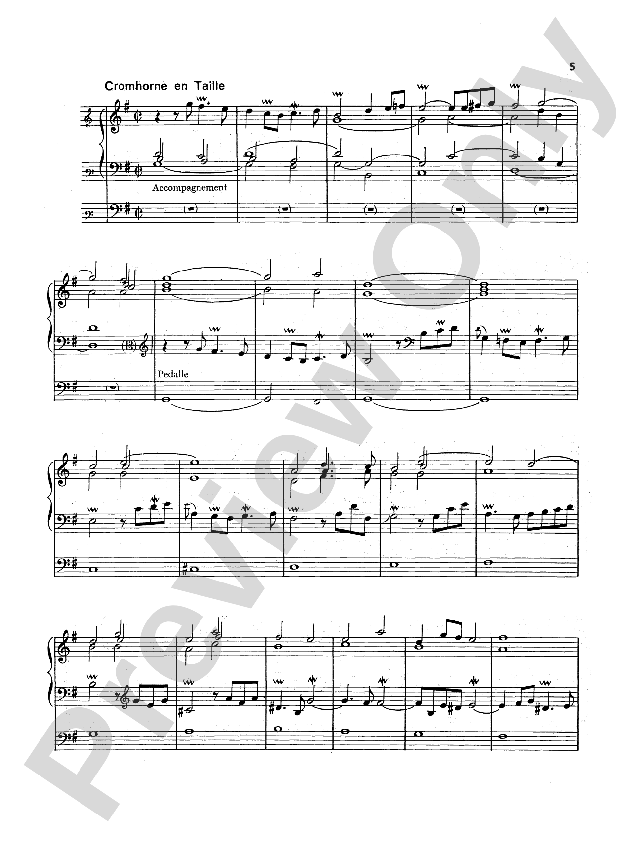Corette: Missa Octavi Toni: Organ Sheet