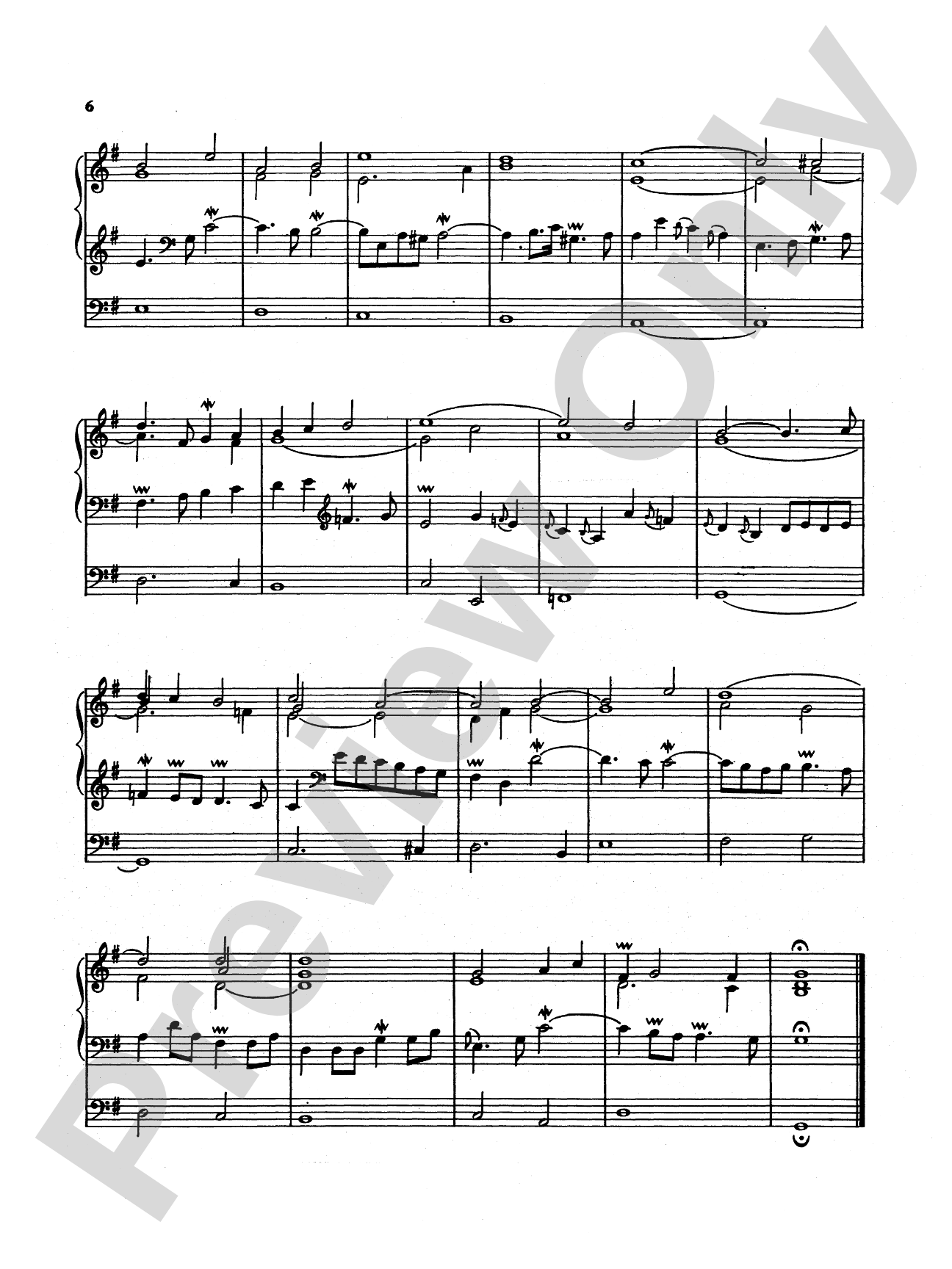 Corette: Missa Octavi Toni: Organ Sheet