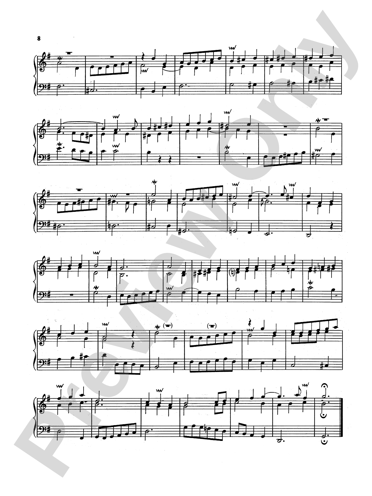 Corette: Missa Octavi Toni: Organ Sheet